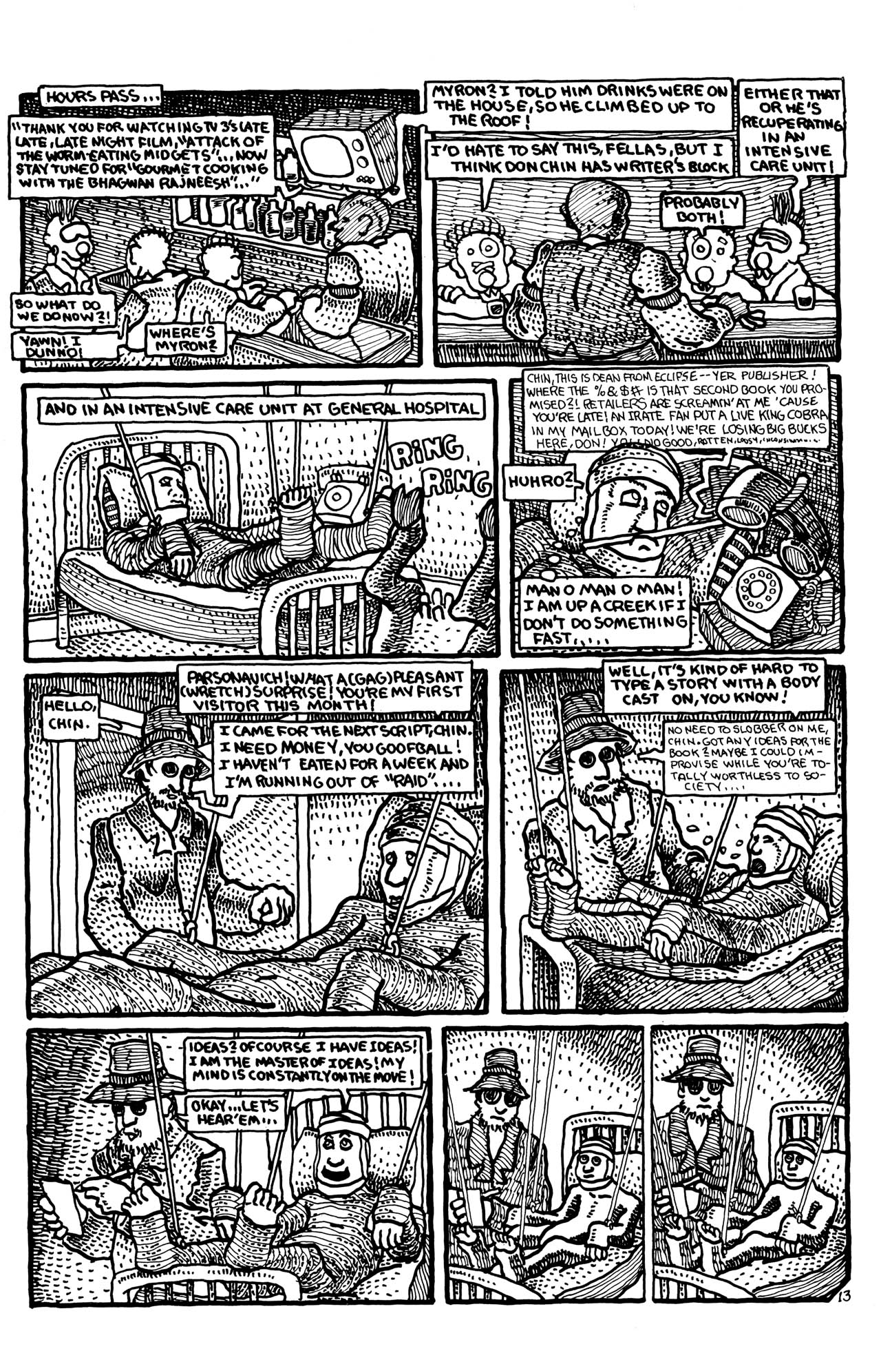 Read online Adolescent Radioactive Black Belt Hamsters comic -  Issue #2 - 15
