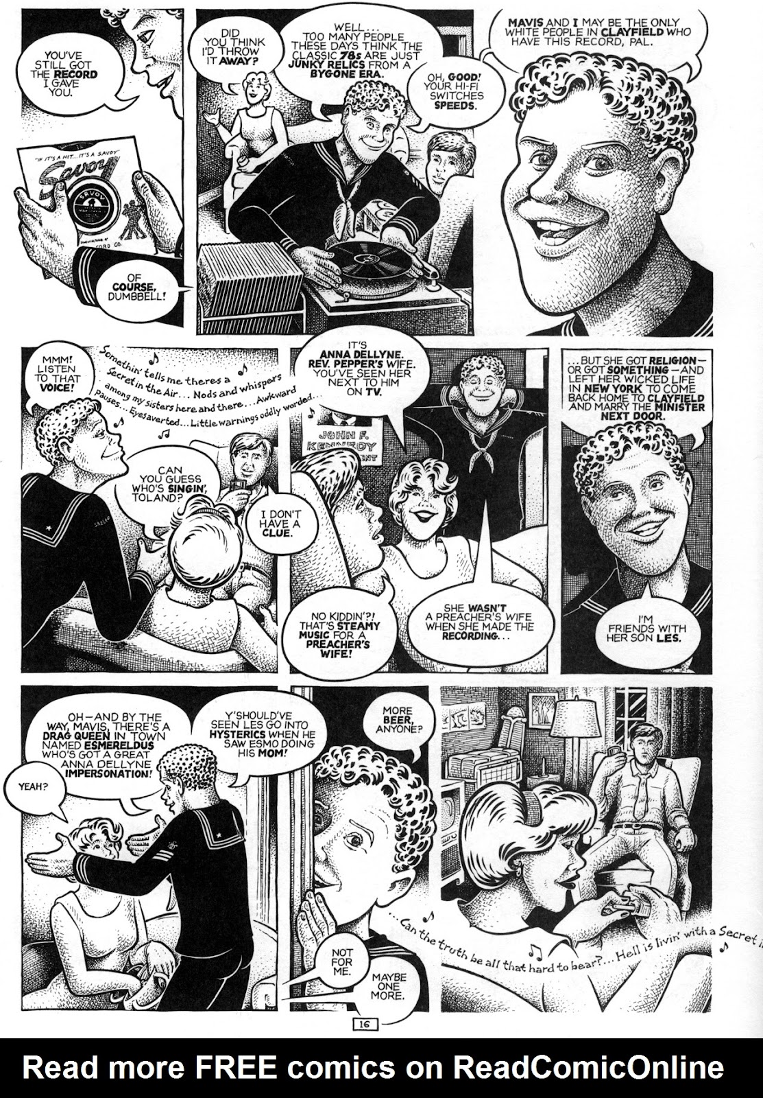 Read online Stuck Rubber Baby comic Issue TPB (Part 1)