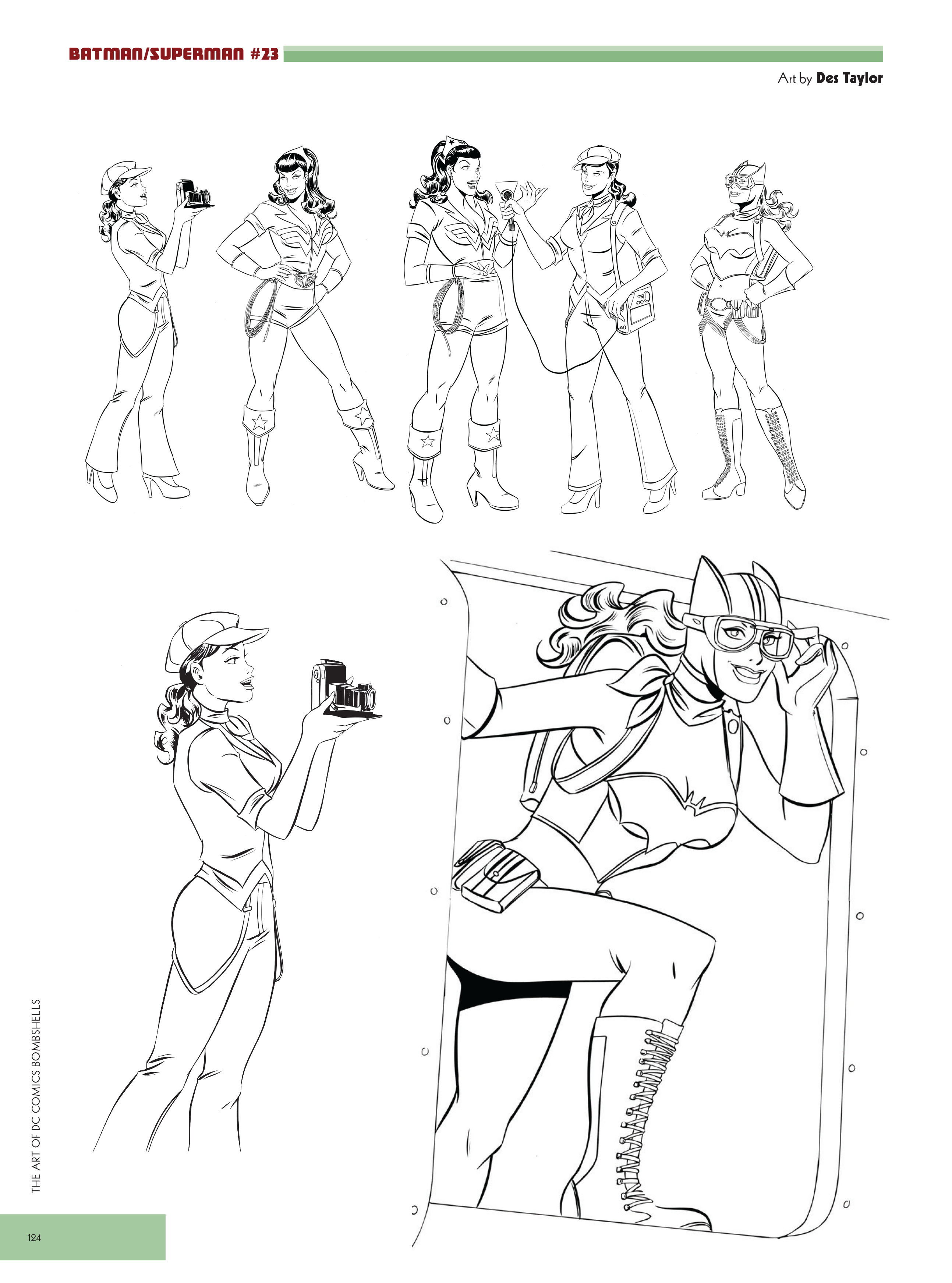 Read online The Art of DC Comics Bombshells comic -  Issue # TPB (Part 1) - 83