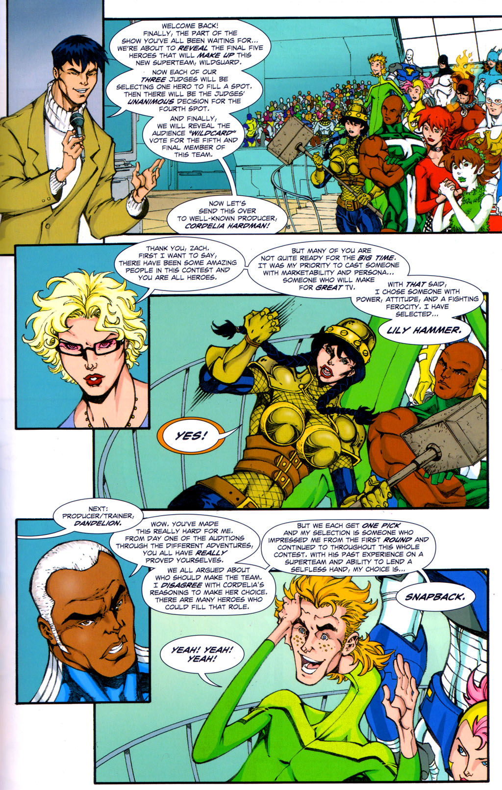 Read online Wildguard: Casting Call comic -  Issue #6 - 23