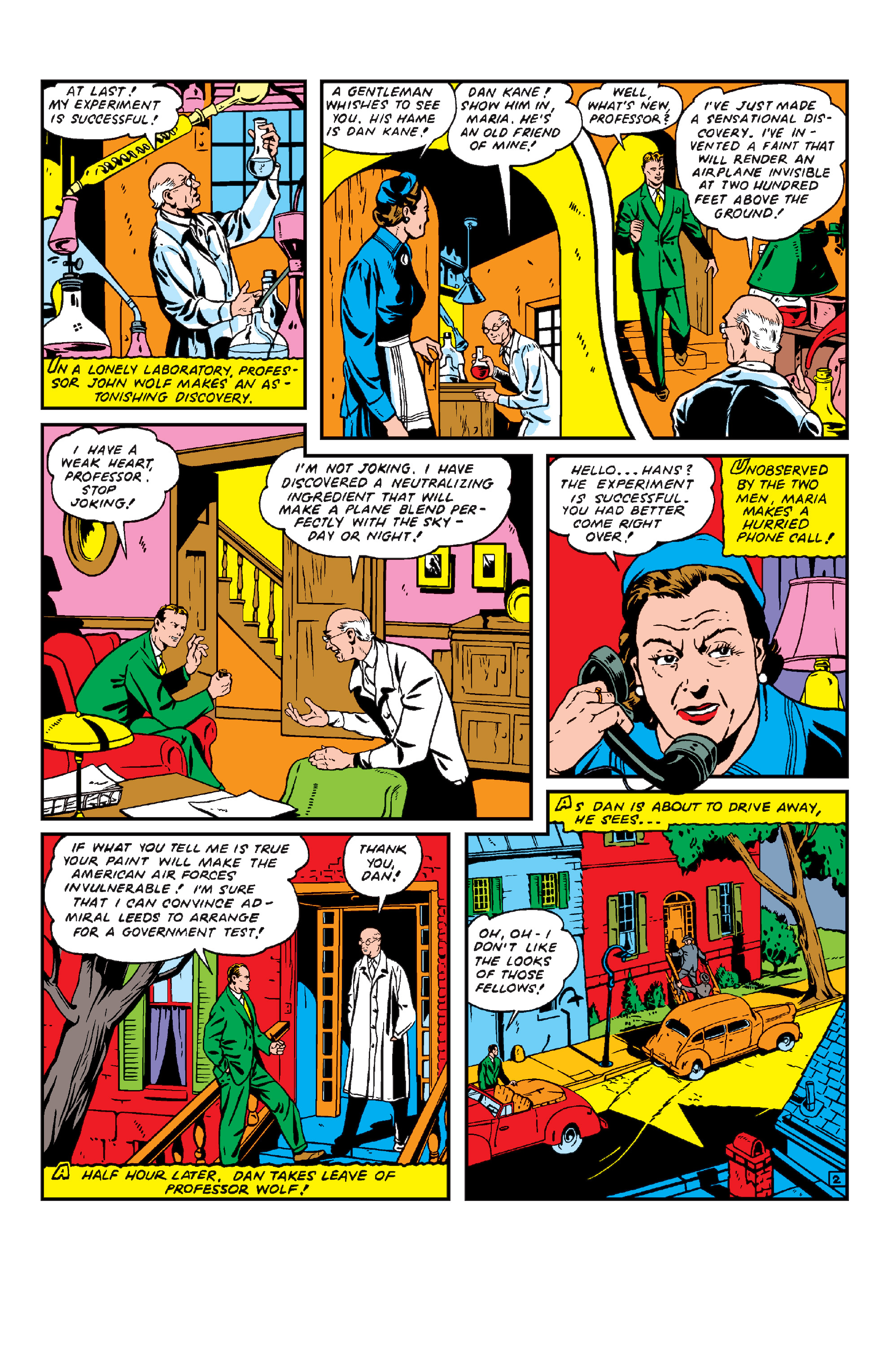 Read online USA Comics comic -  Issue #3 - 4