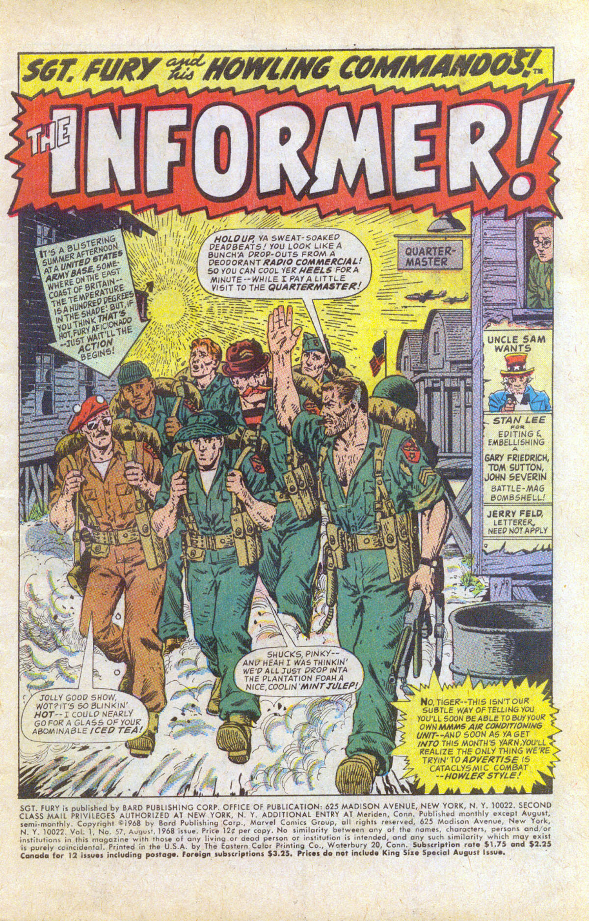 Read online Sgt. Fury comic -  Issue #57 - 3