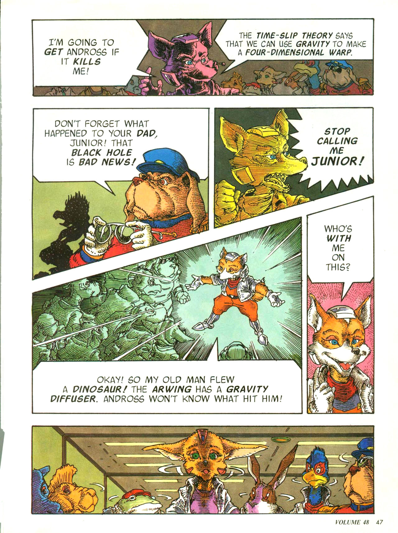 Read online Nintendo Power comic -  Issue #48 - 50