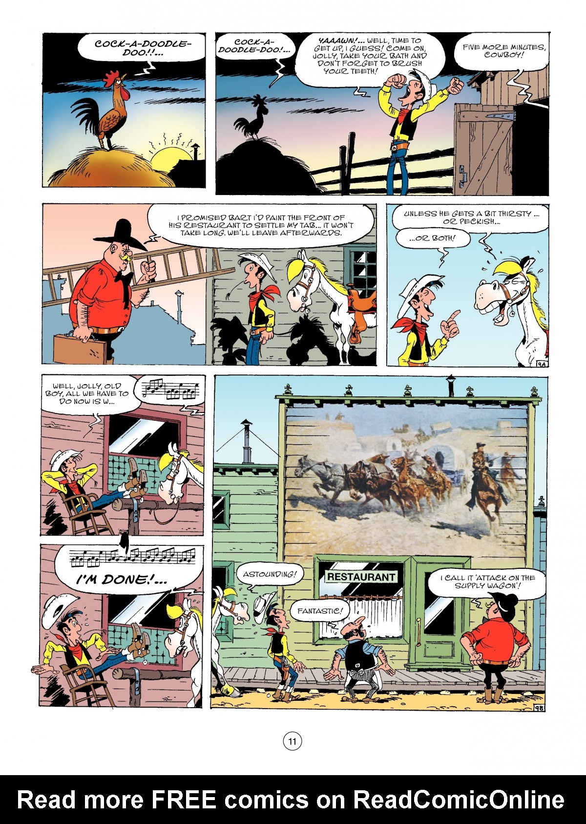 Read online A Lucky Luke Adventure comic -  Issue #51 - 11
