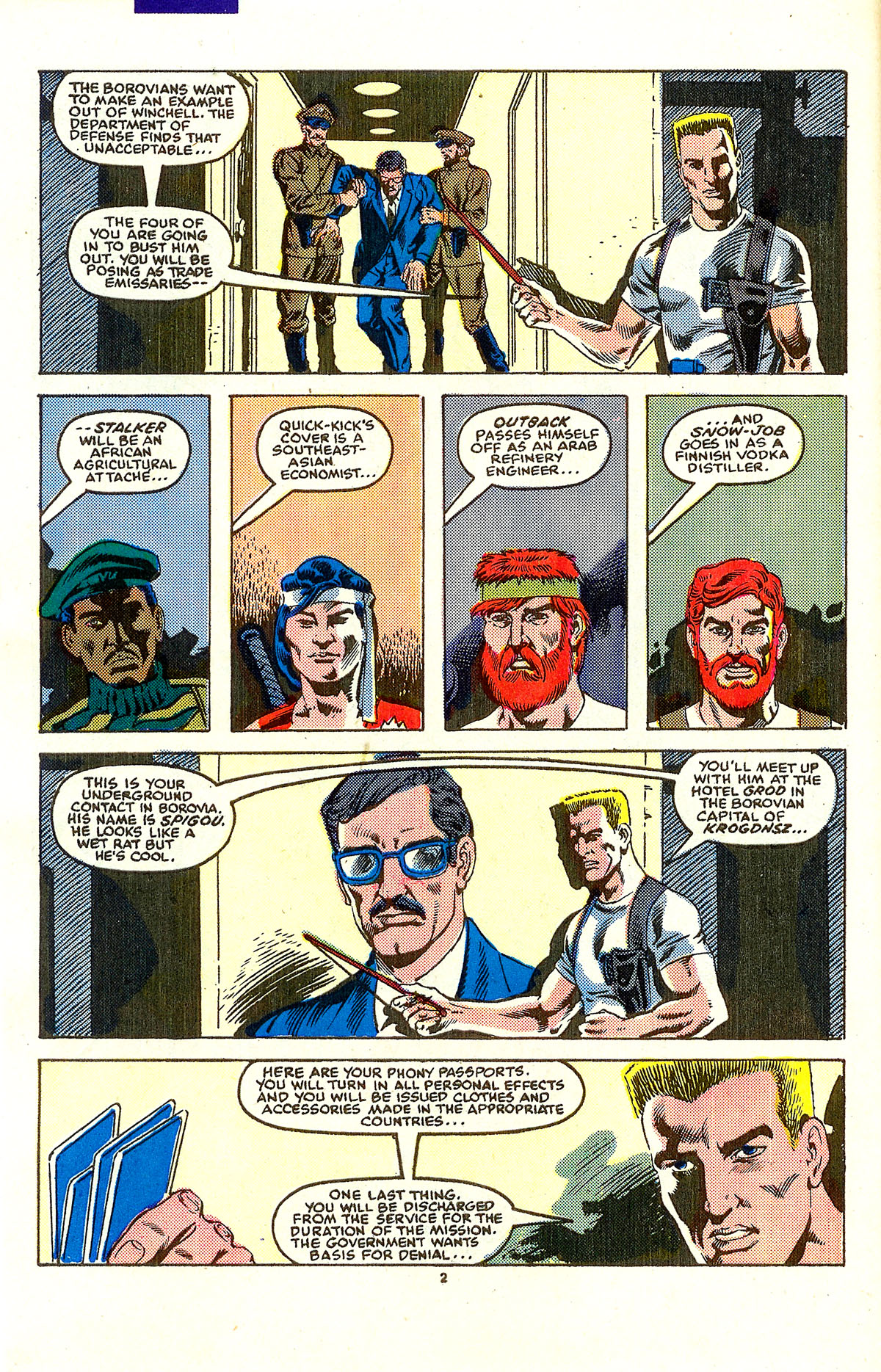 Read online G.I. Joe: A Real American Hero comic -  Issue #61 - 3