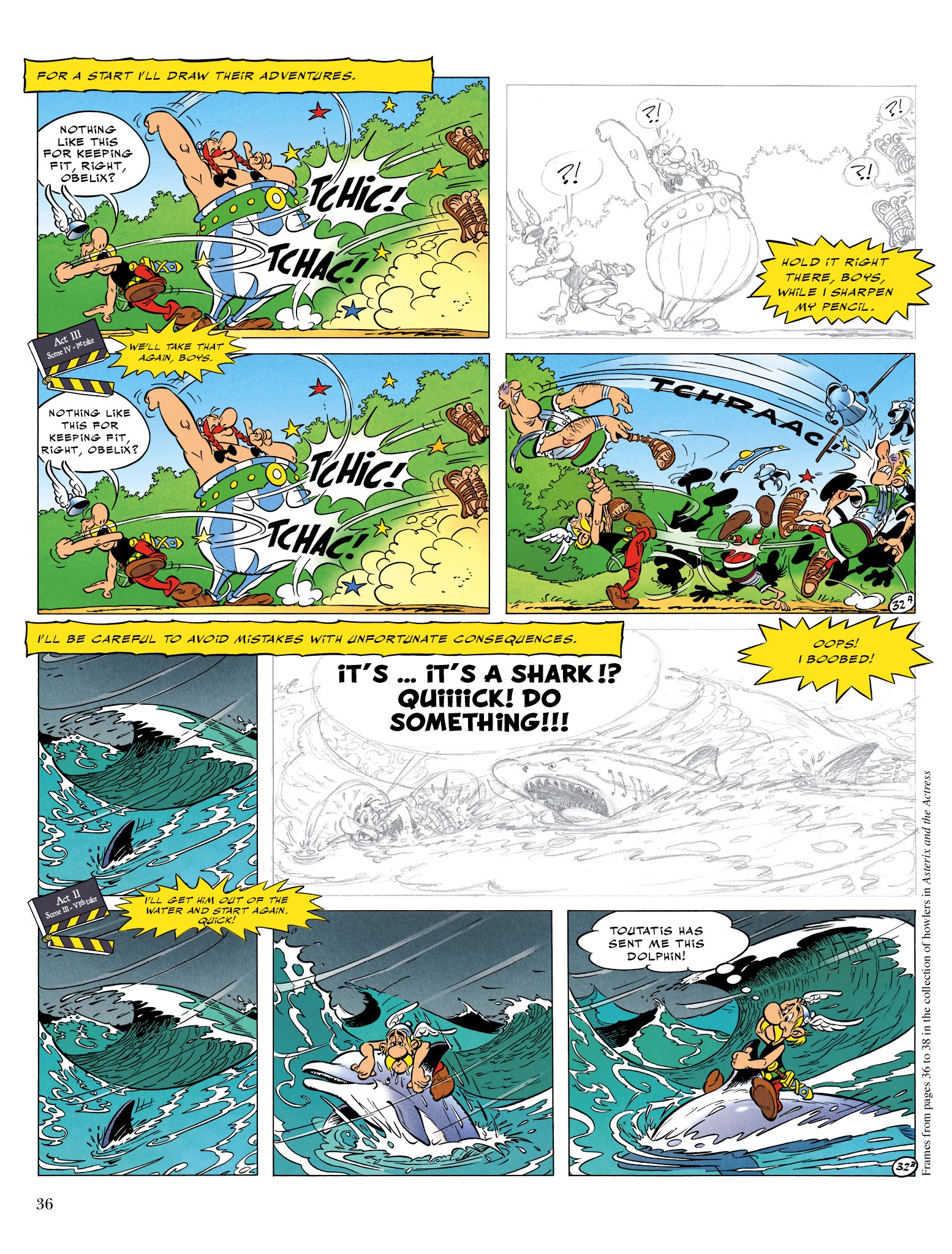Read online Asterix comic -  Issue #34 - 37