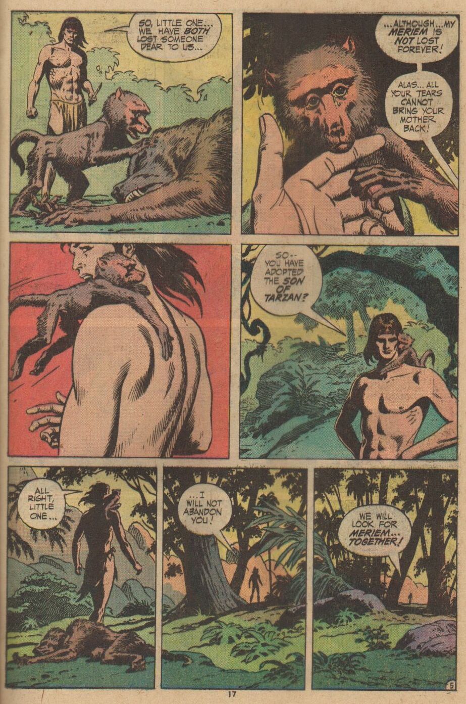 Read online Tarzan (1972) comic -  Issue #230 - 16