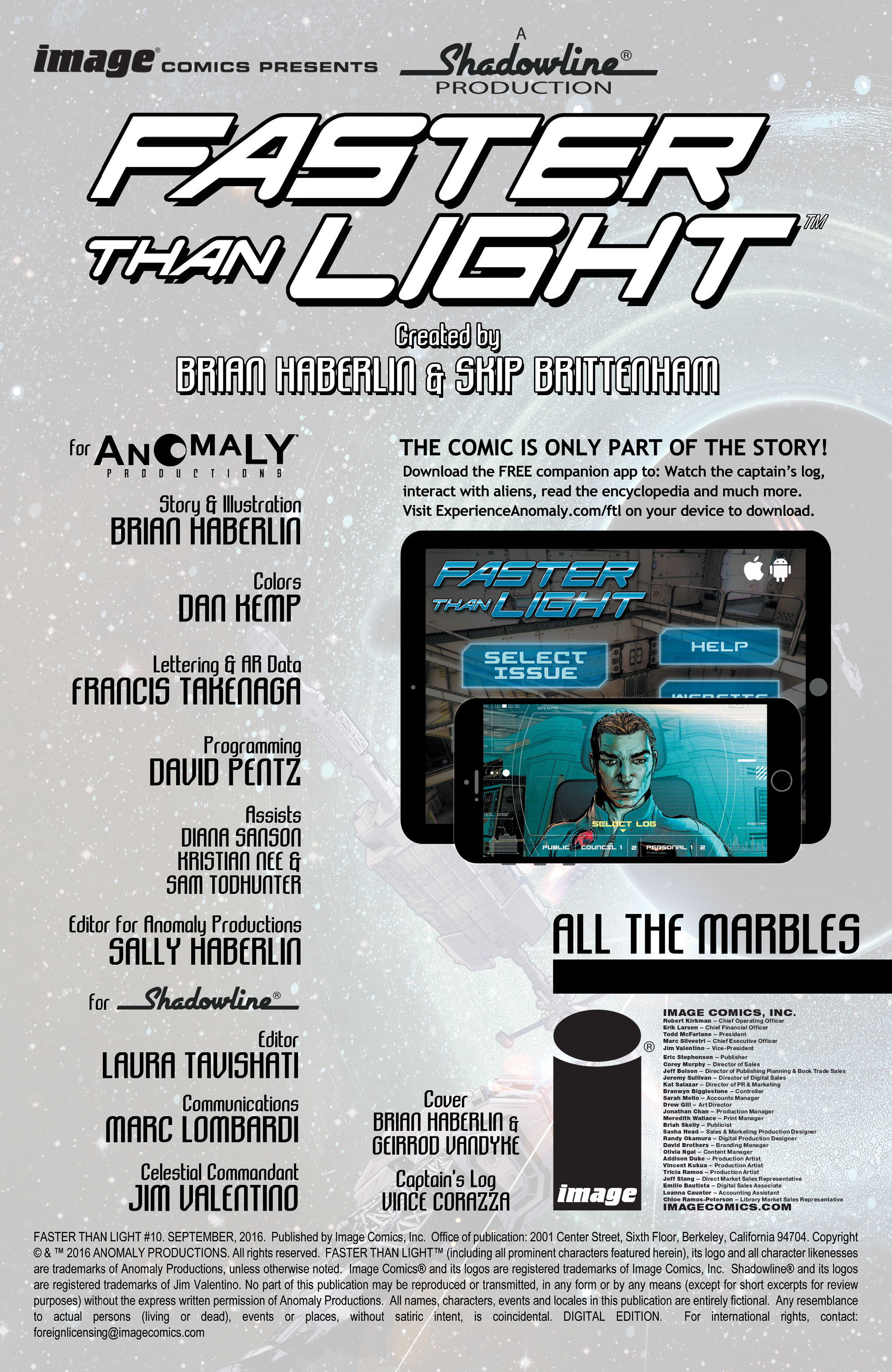 Read online Faster than Light comic -  Issue #10 - 2