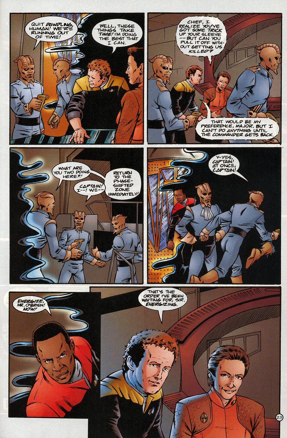 Read online Star Trek: Deep Space Nine (1993) comic -  Issue #21 - 27