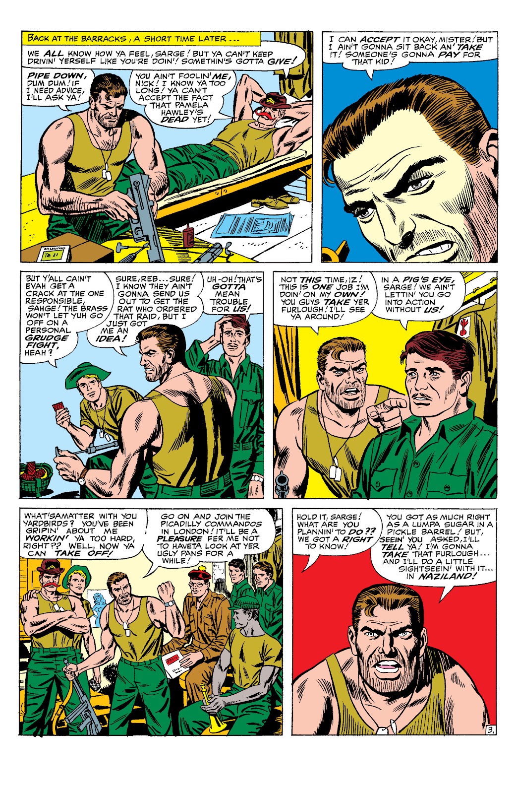 Sgt. Fury Epic Collection: The Howling Commandos issue TPB 1 (Part 5) - Page 21