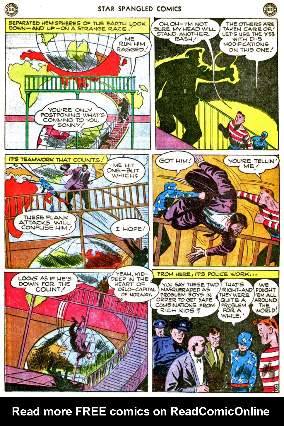 Read online Star Spangled Comics comic -  Issue #56 - 29