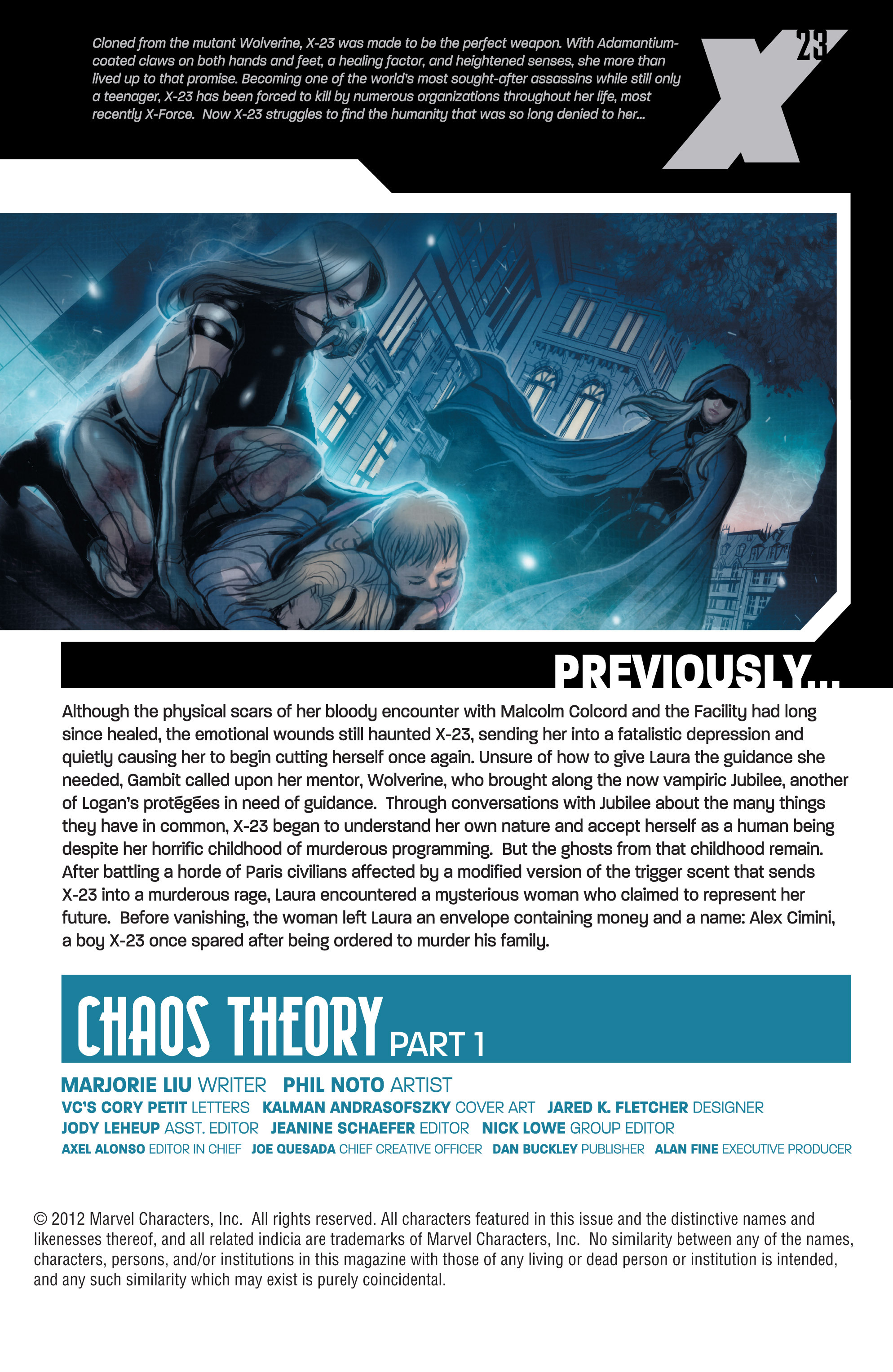 Read online X-23 (2010) comic -  Issue #13 - 2