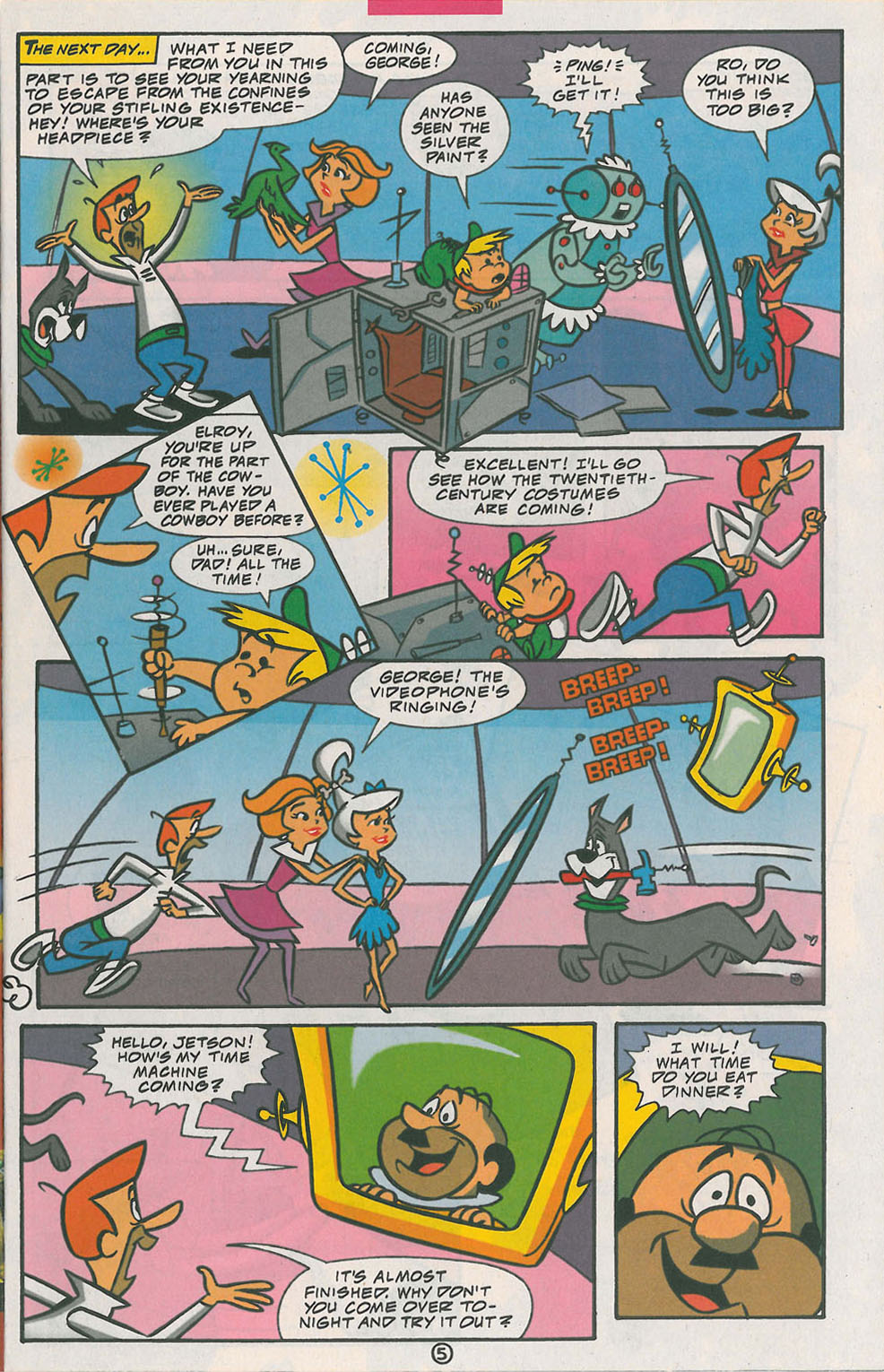 Read online The Flintstones and the Jetsons comic -  Issue #11 - 9