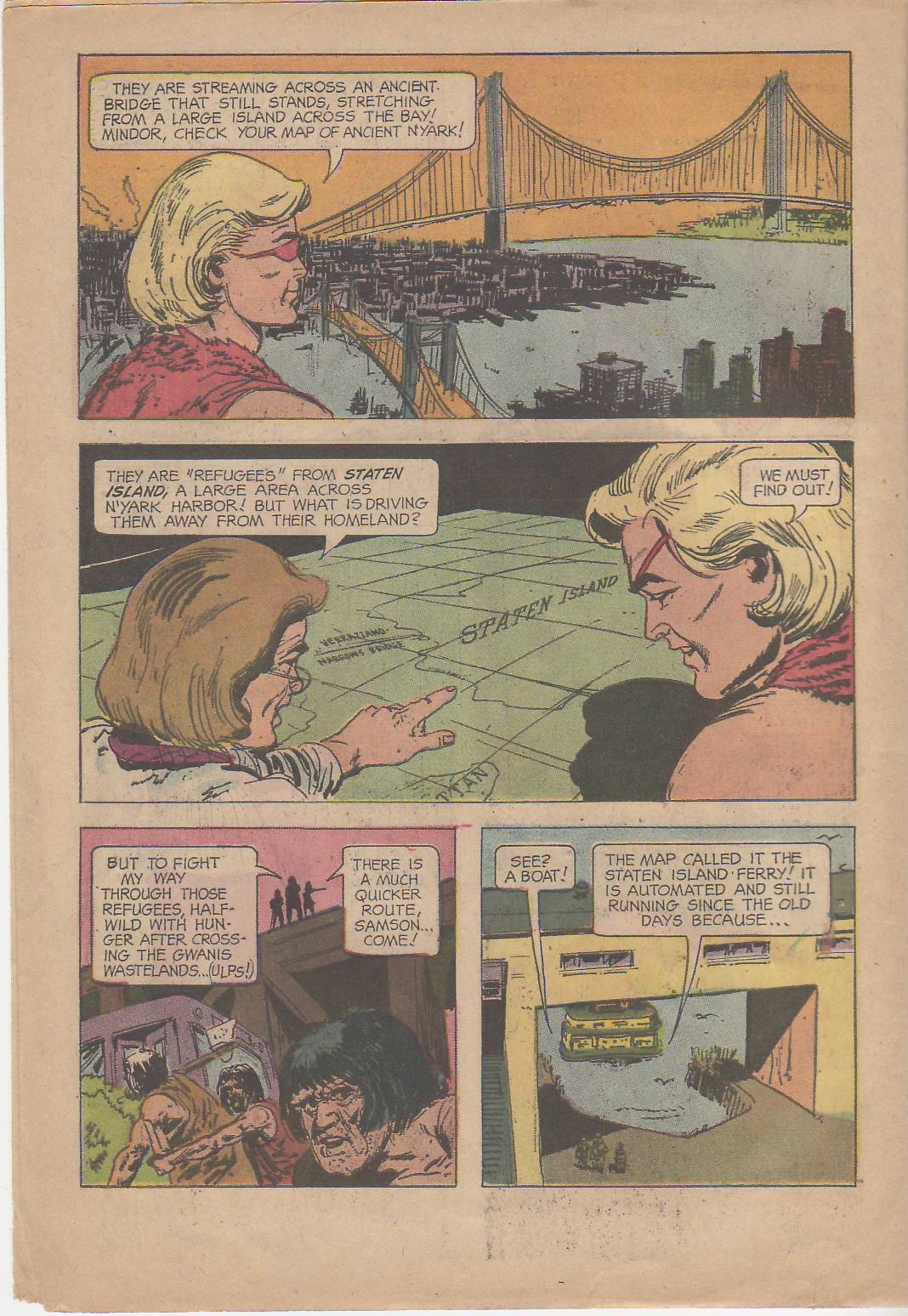 Read online Mighty Samson (1964) comic -  Issue #10 - 6