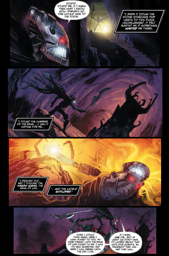 Read online Bionicle: Ignition comic -  Issue #4 - 7