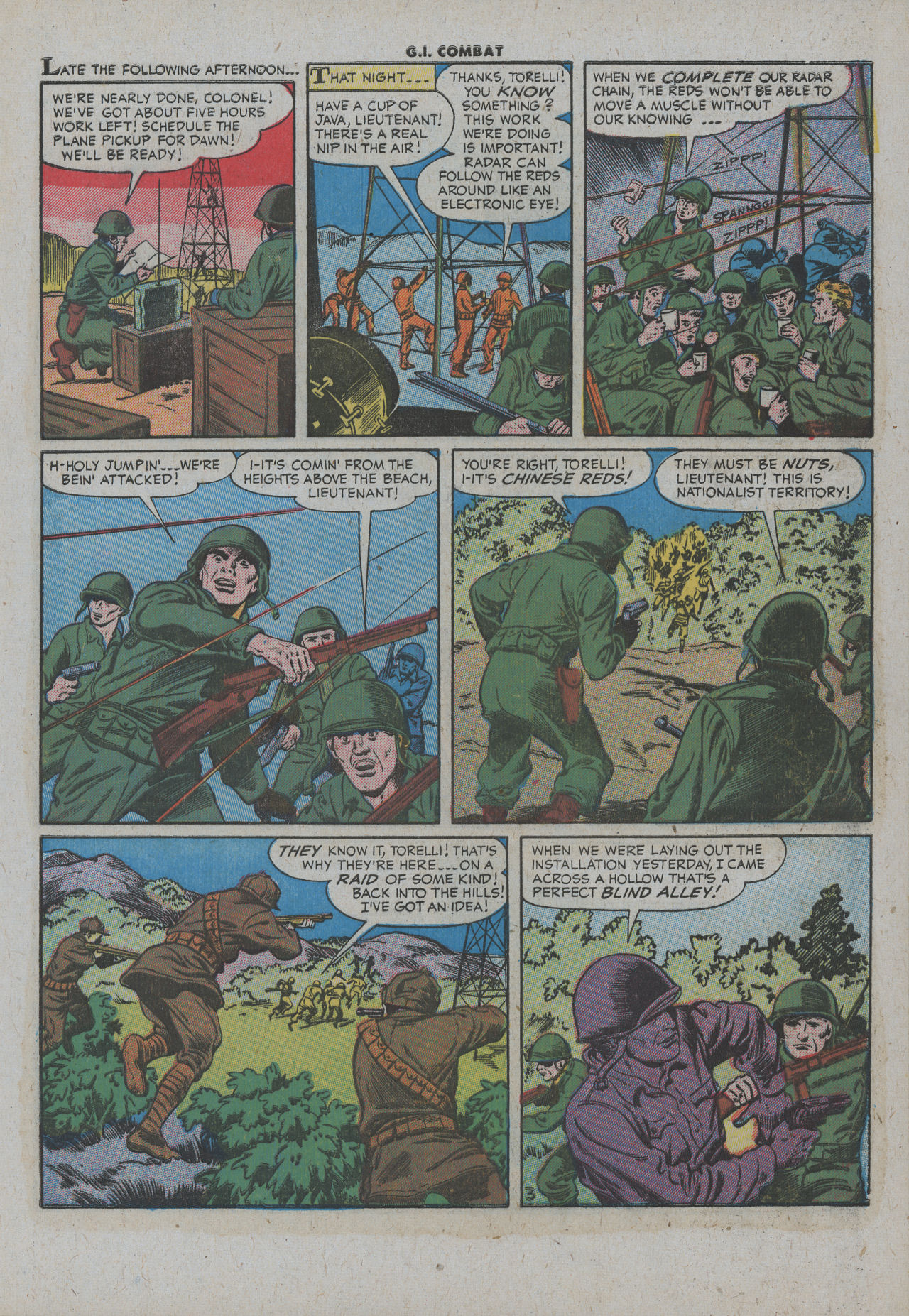 Read online G.I. Combat (1952) comic -  Issue #40 - 5