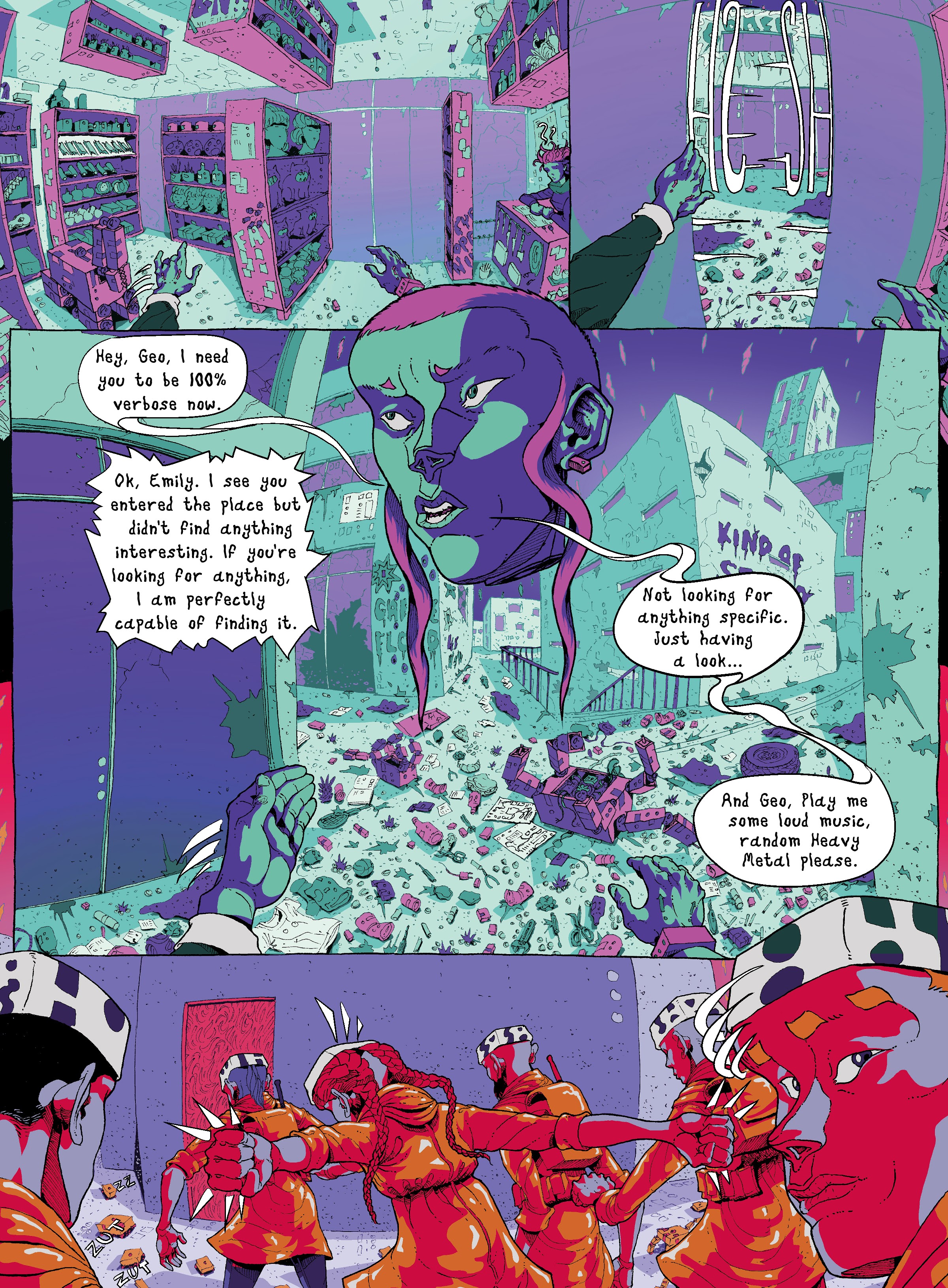 Read online Bioripple comic -  Issue # TPB (Part 2) - 1