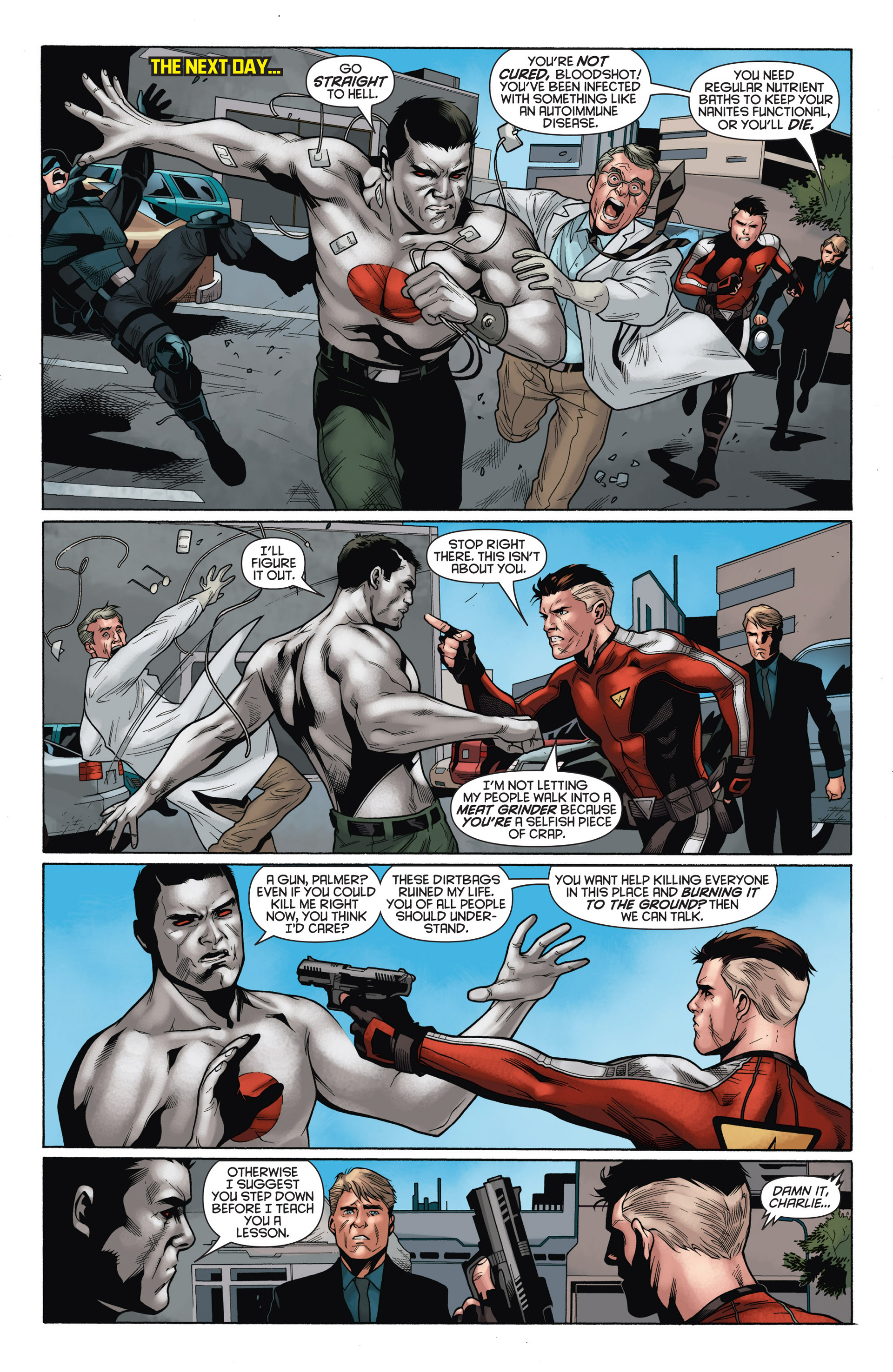 Read online Bloodshot and H.A.R.D.Corps comic -  Issue #15 - 17