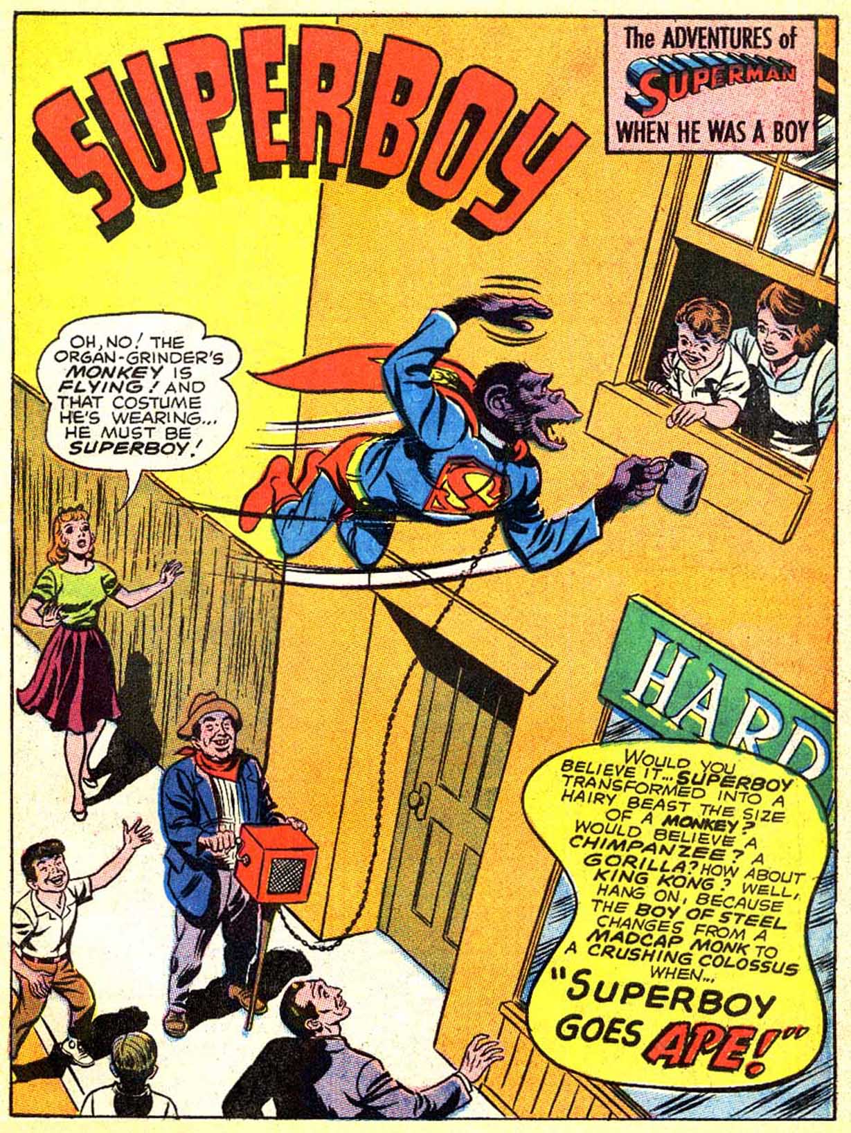 Read online Superboy (1949) comic -  Issue #142 - 2