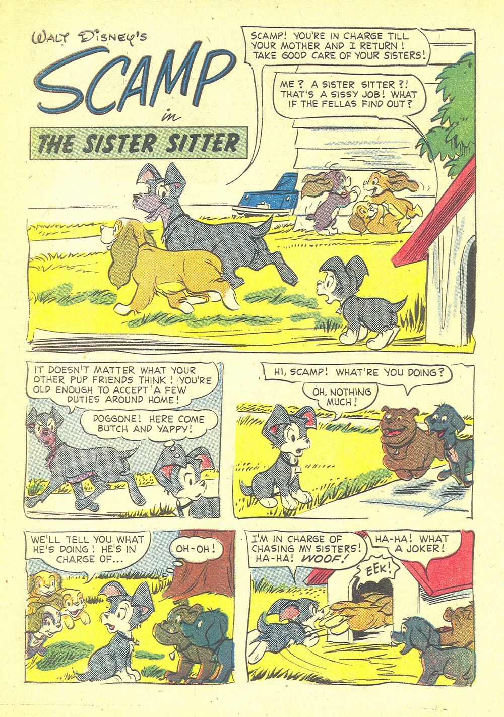 Read online Scamp (1958) comic -  Issue #8 - 27