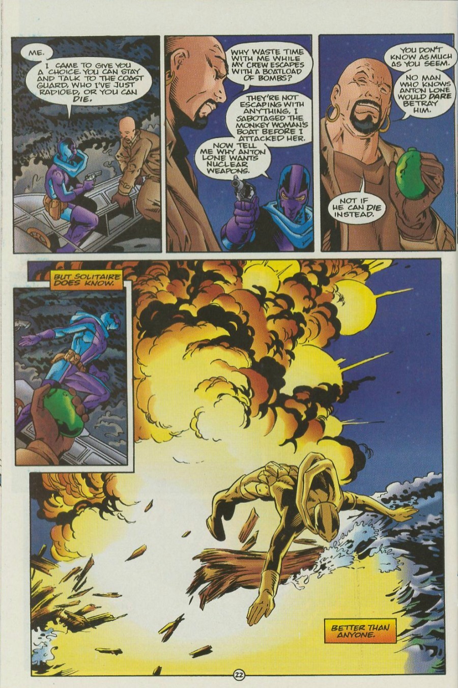 Read online Solitaire comic -  Issue #4 - 26