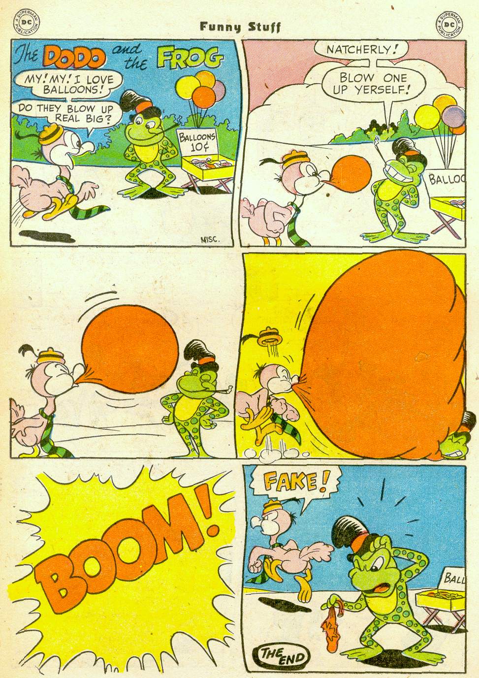 Read online Funny Stuff comic -  Issue #29 - 38