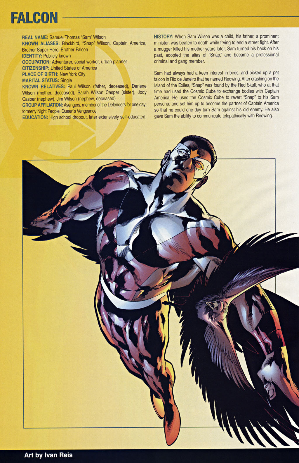 Read online The Official Handbook of the Marvel Universe: The Avengers comic -  Issue # Full - 11