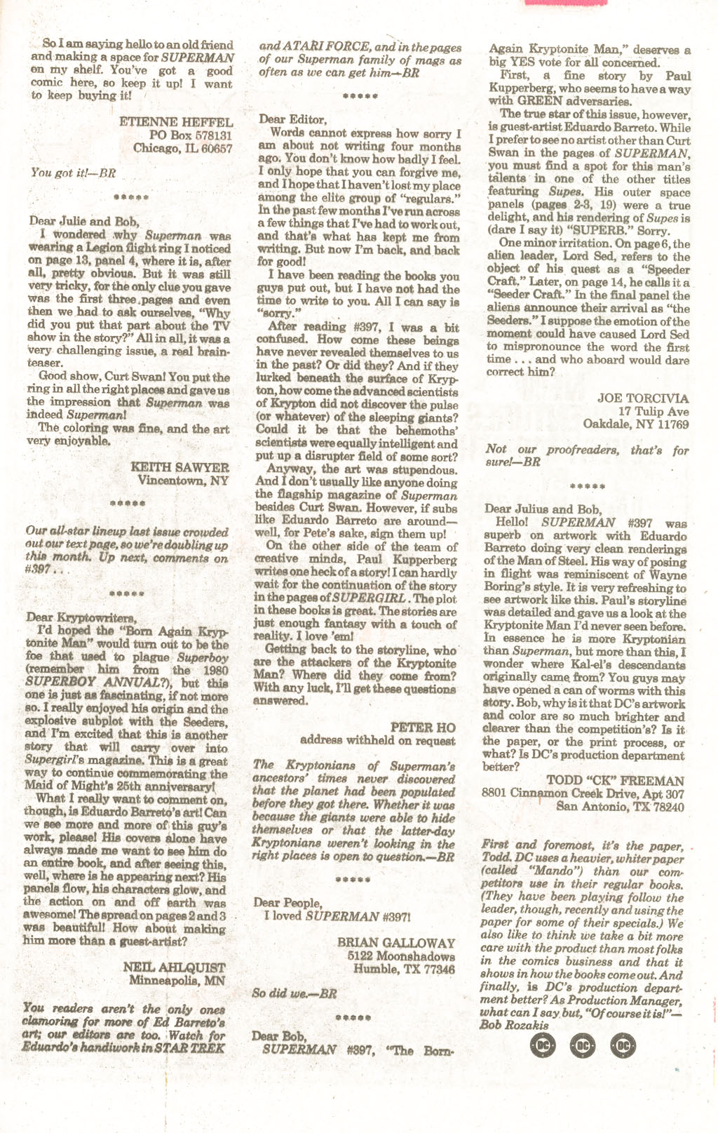 Read online Superman (1939) comic -  Issue #401 - 48