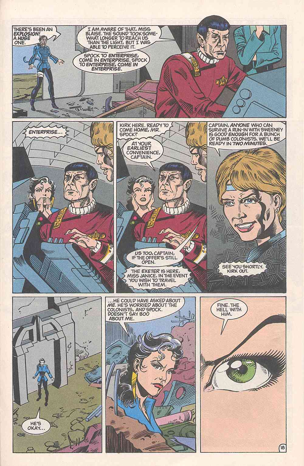 Read online Star Trek (1989) comic -  Issue #9 - 22