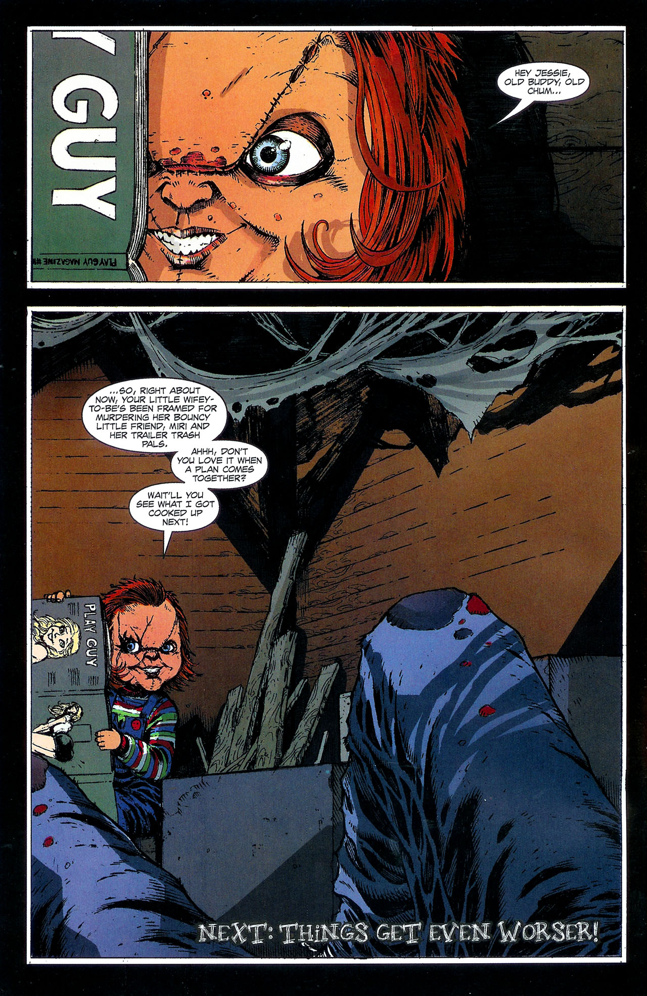 Read online Chucky comic -  Issue #3 - 25