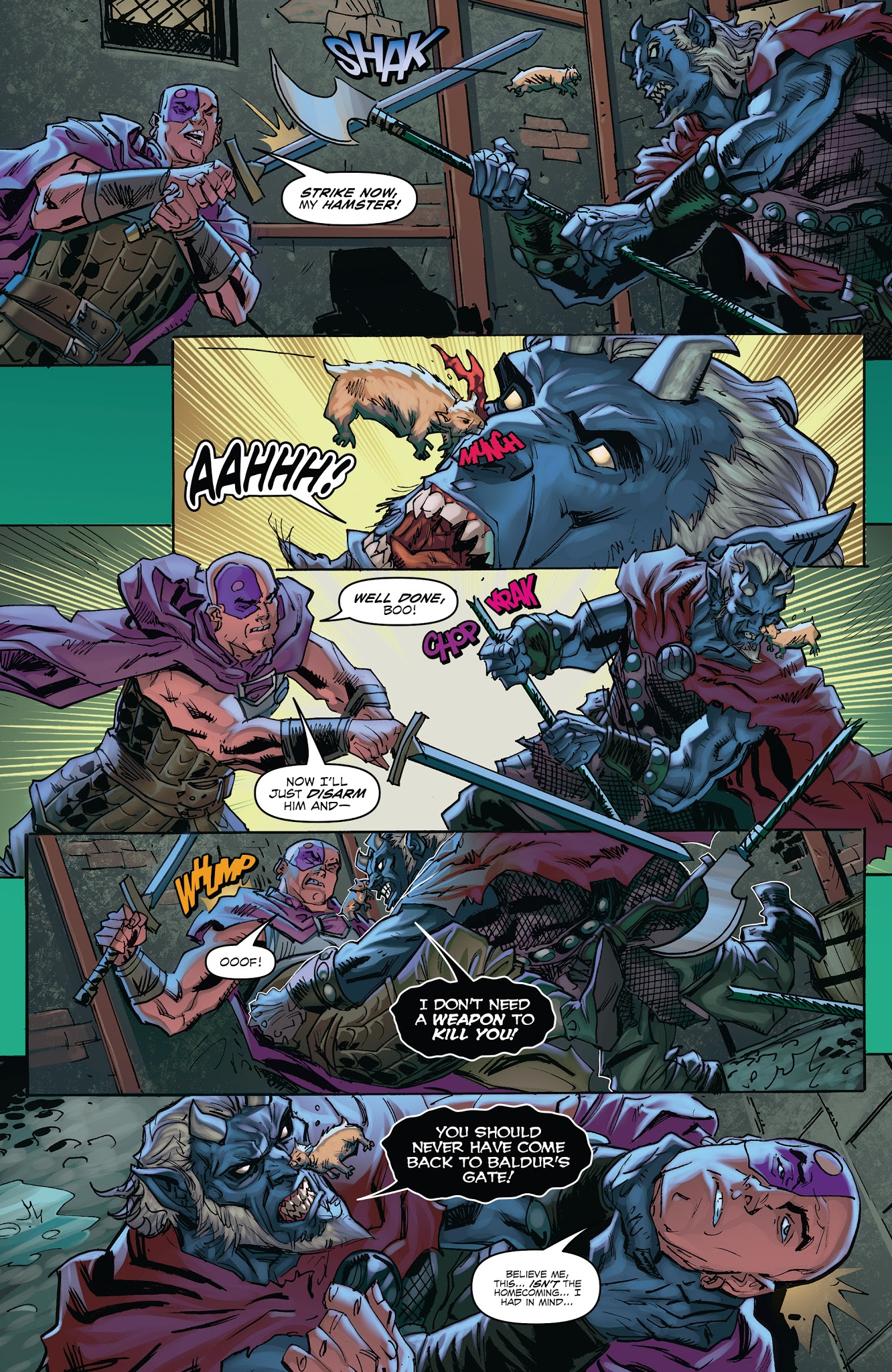 Read online Dungeons & Dragons: Evil At Baldur's Gate comic -  Issue #1 - 4