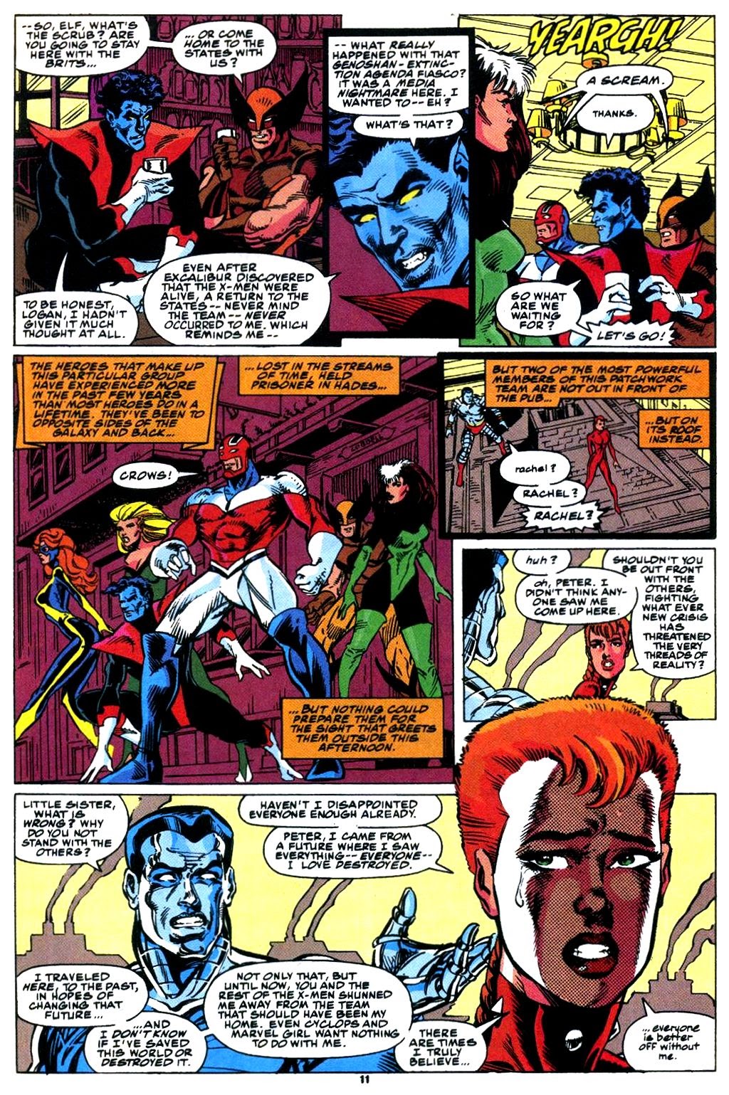 Read online Excalibur (1988) comic -  Issue #41 - 10