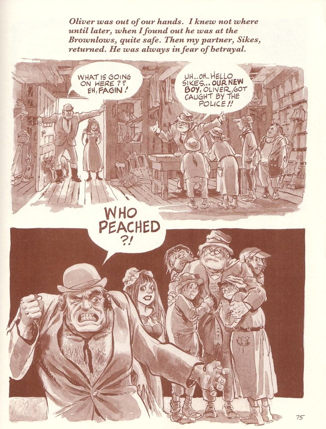 Read online Fagin the Jew comic -  Issue # TPB - 76