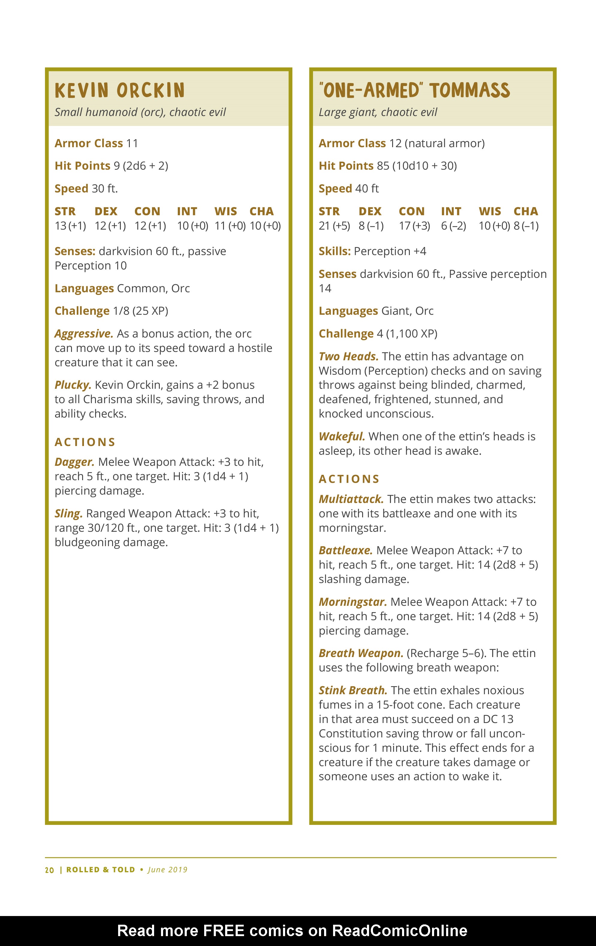 Read online Rolled & Told comic -  Issue #10 - 18