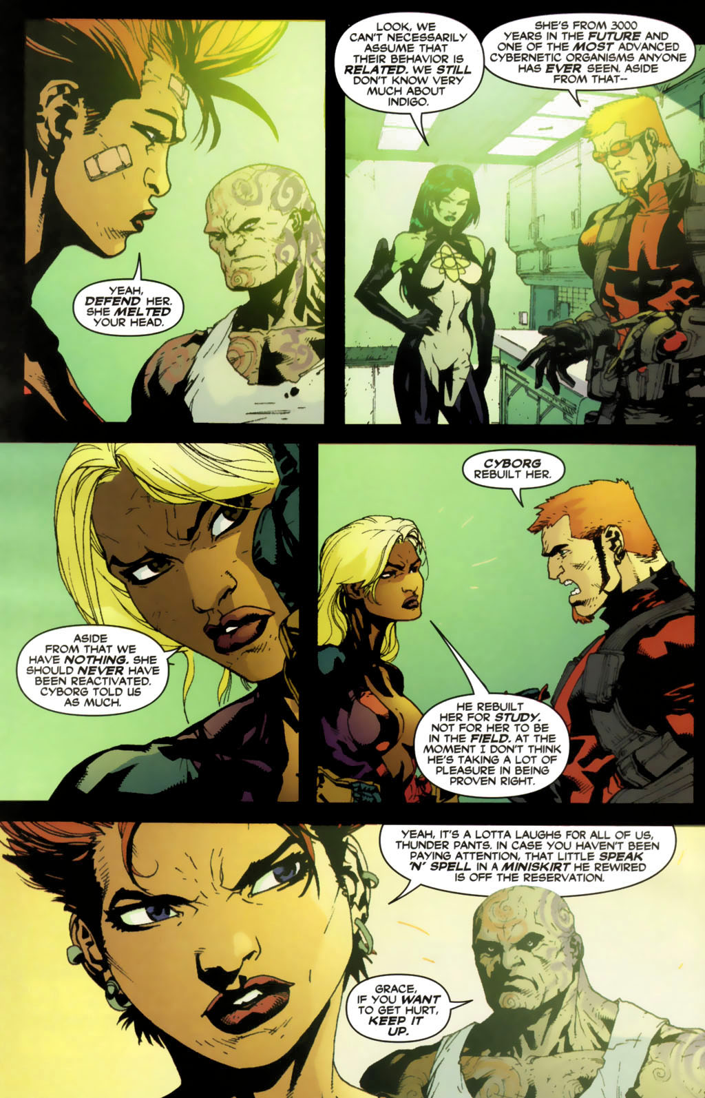 Read online Outsiders (2003) comic -  Issue #24 - 19