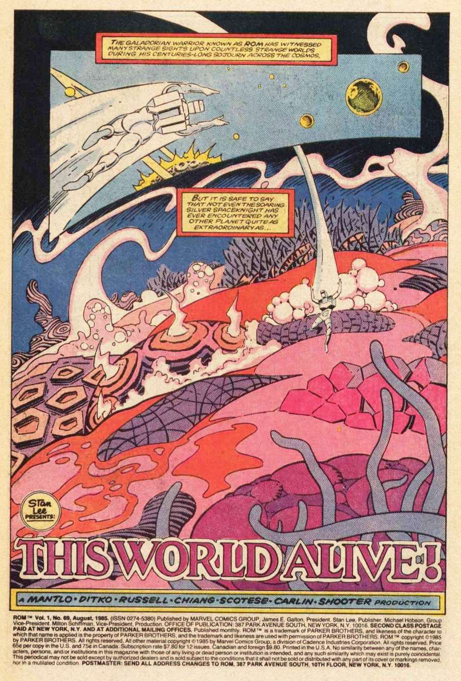 Read online ROM (1979) comic -  Issue #69 - 2