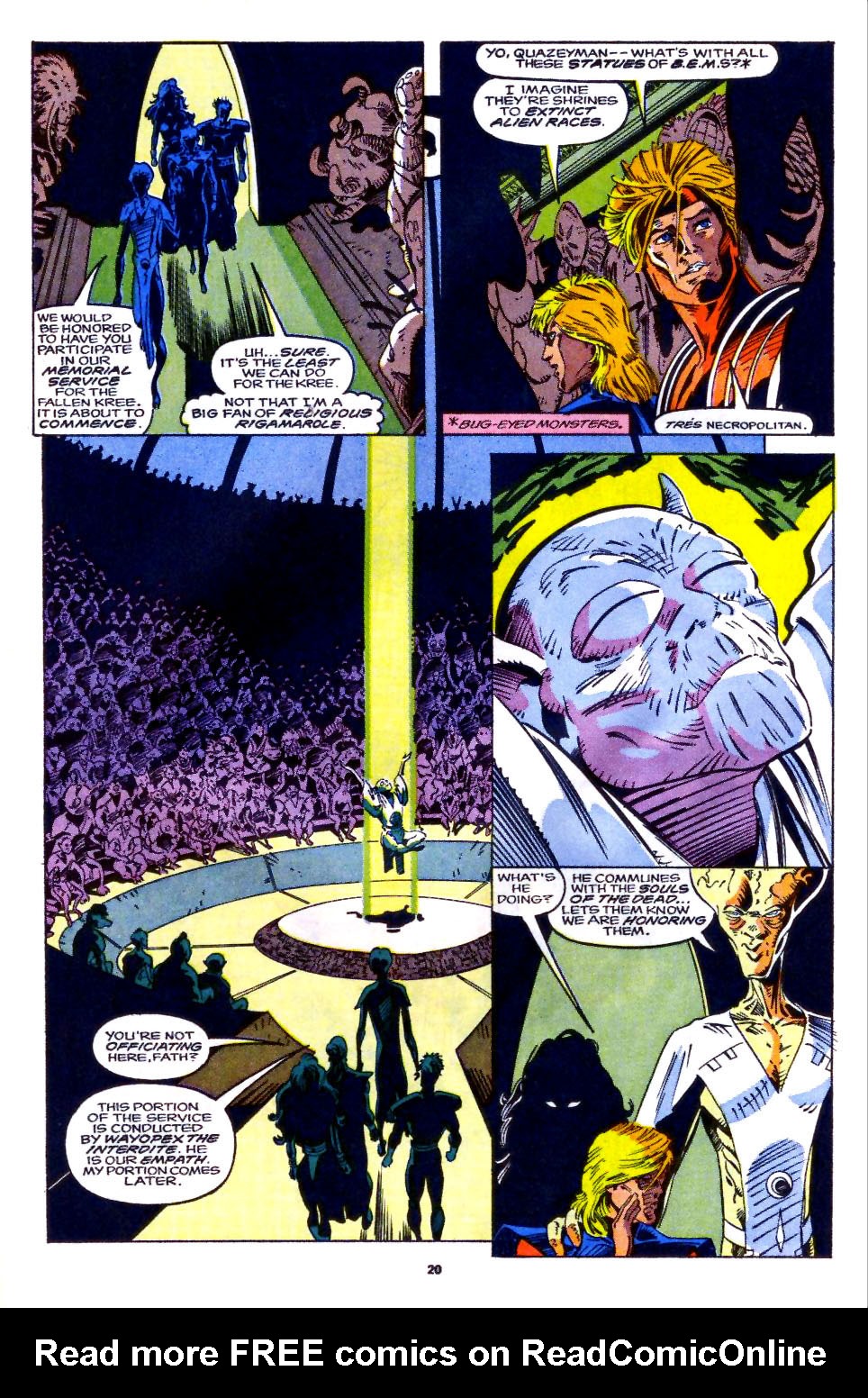 Read online Quasar comic -  Issue #35 - 17