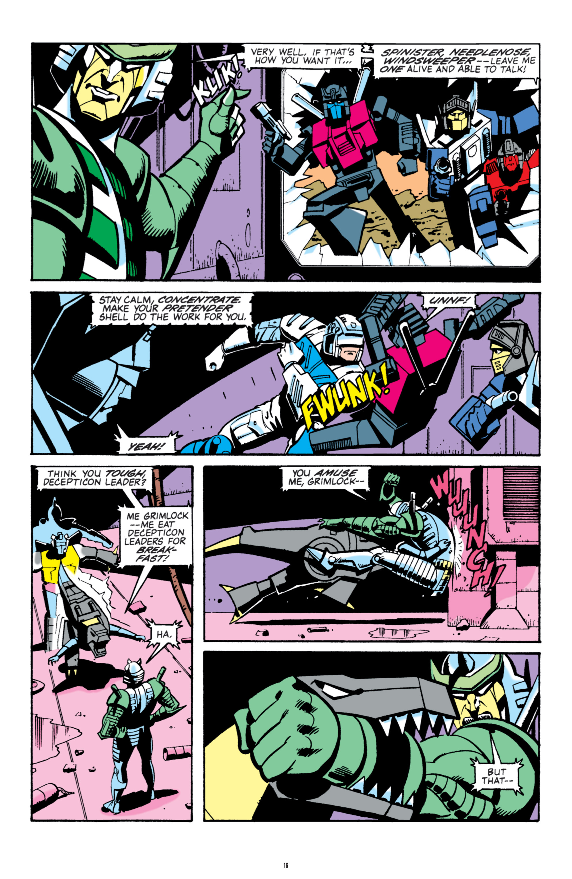 Read online The Transformers Classics comic -  Issue # TPB 6 - 17