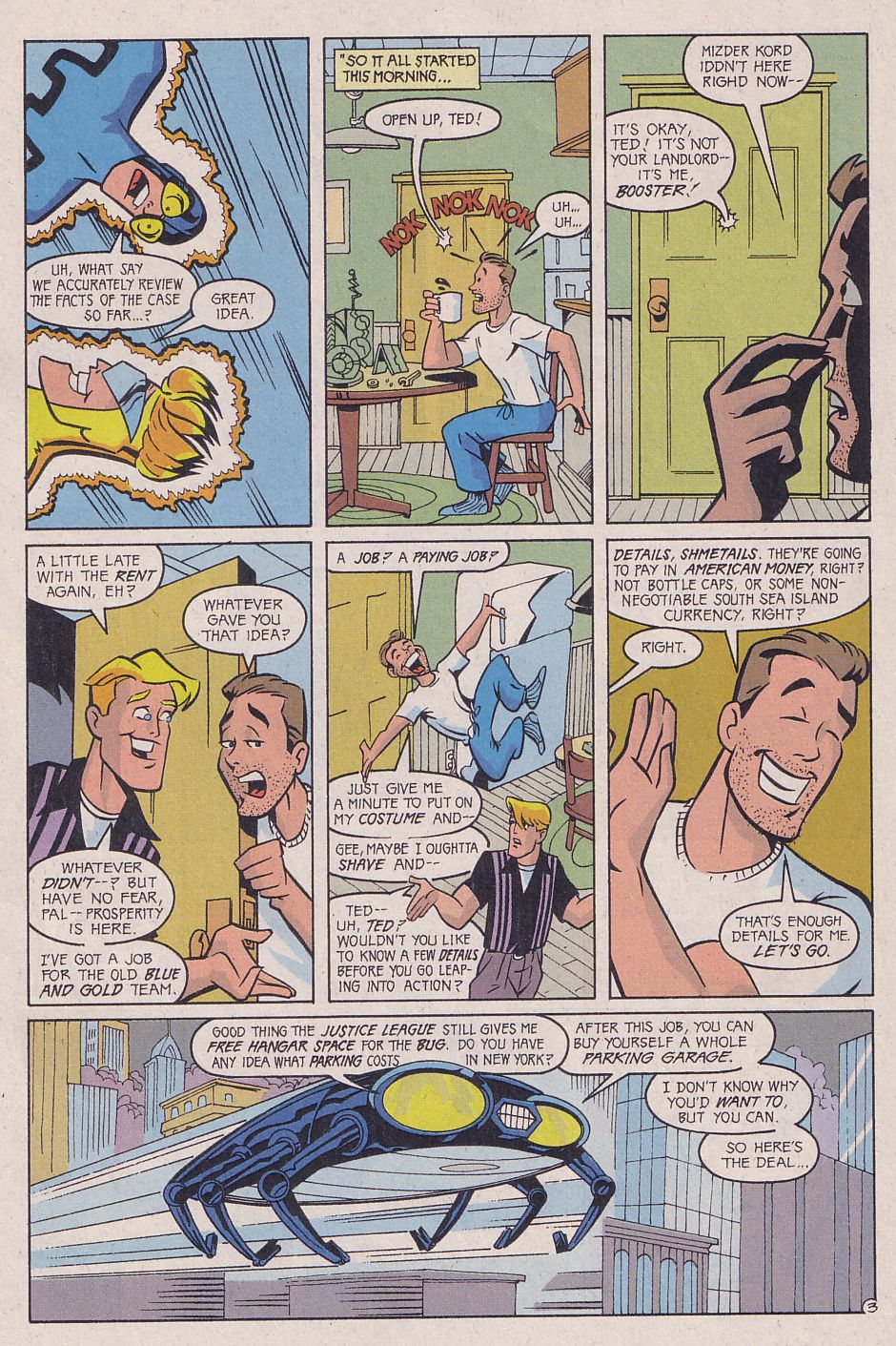 Read online Adventures in the DC Universe comic -  Issue #8 - 4