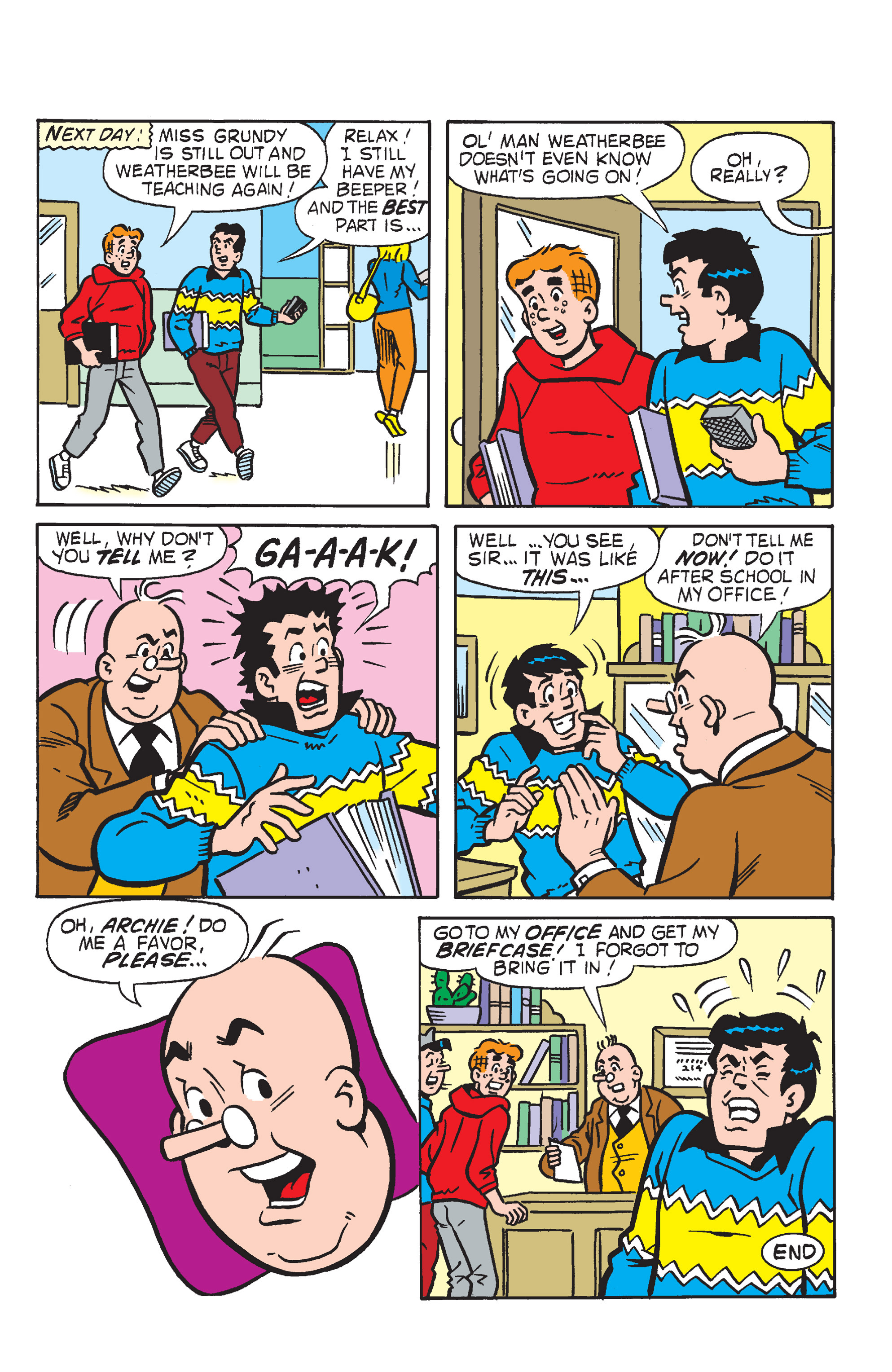 Read online Archie & Friends: Faculty Funnies comic -  Issue # TPB - 7