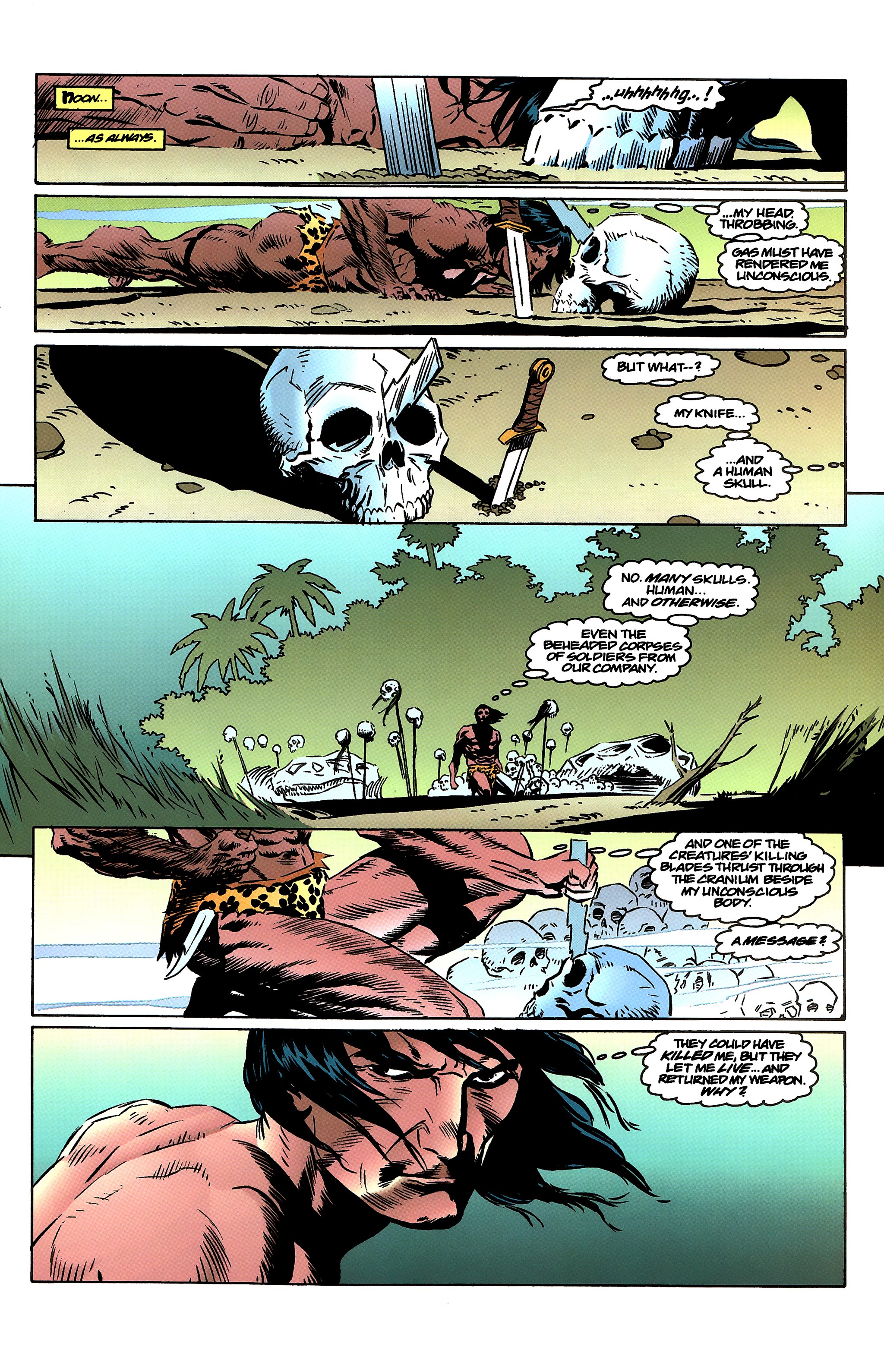 Read online Tarzan vs. Predator at the Earth's Core comic -  Issue #2 - 7