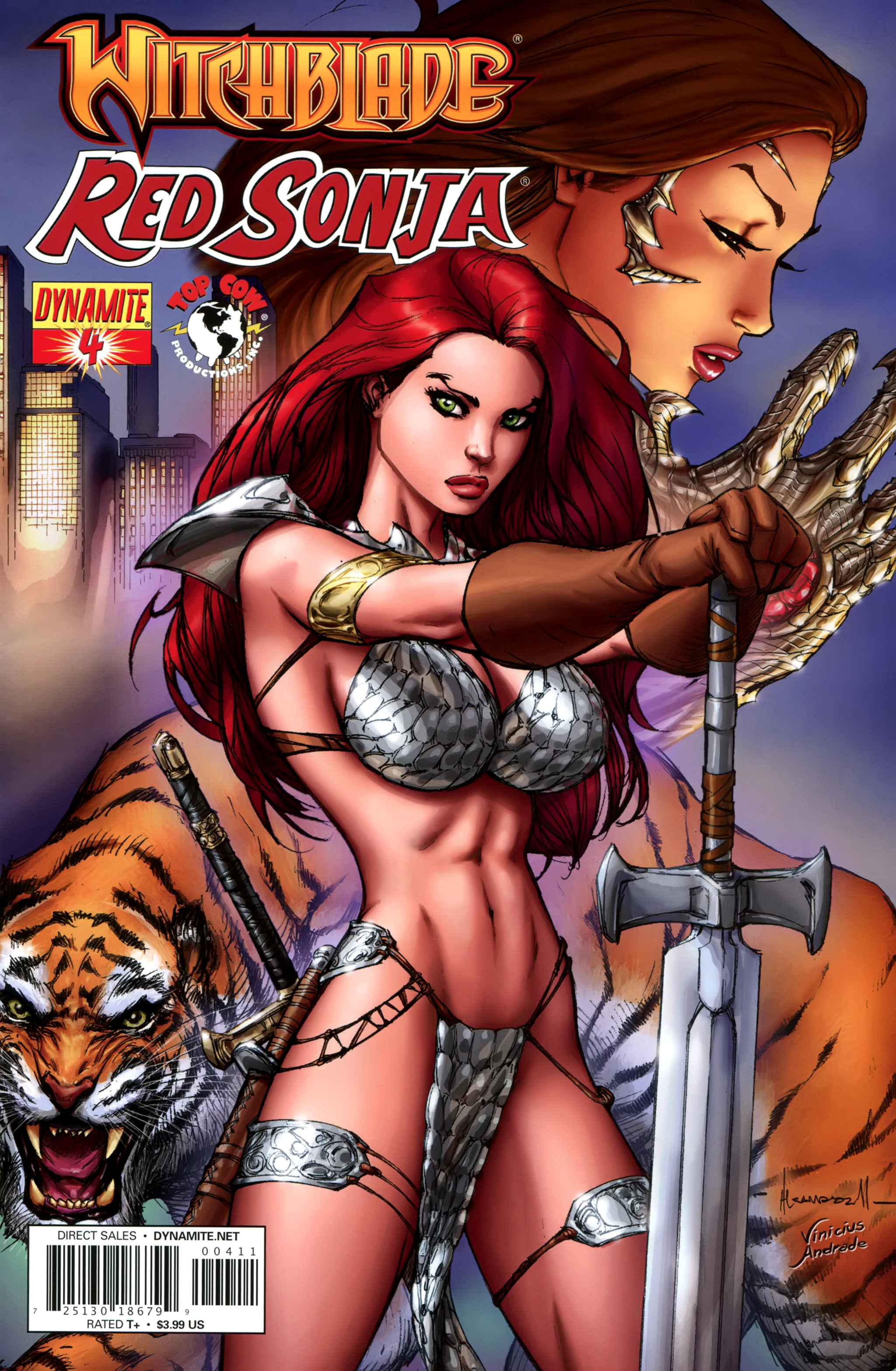 Read online Witchblade/Red Sonja comic -  Issue #4 - 1