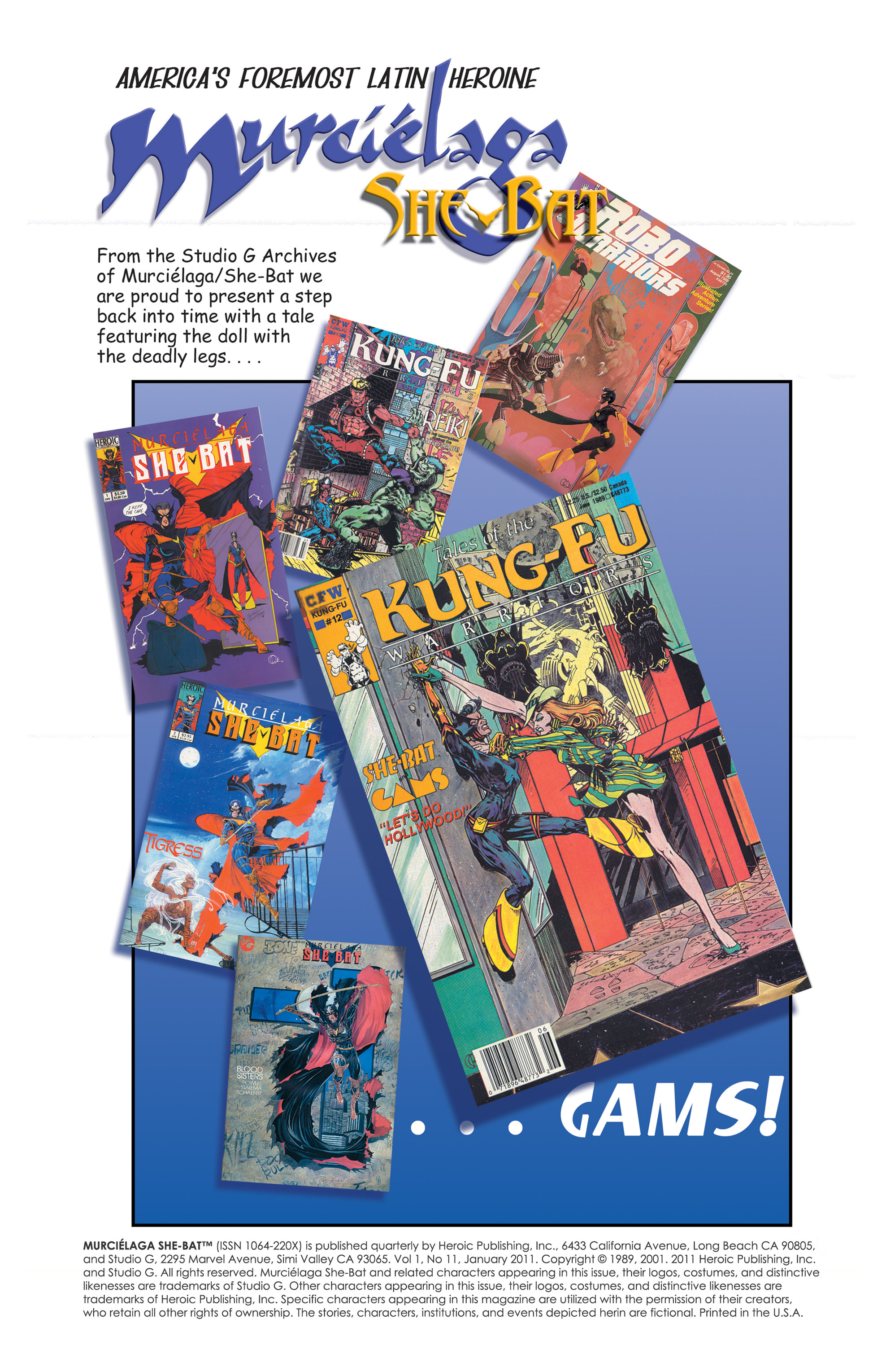 Read online Murciélaga She-Bat comic -  Issue #11 - 2