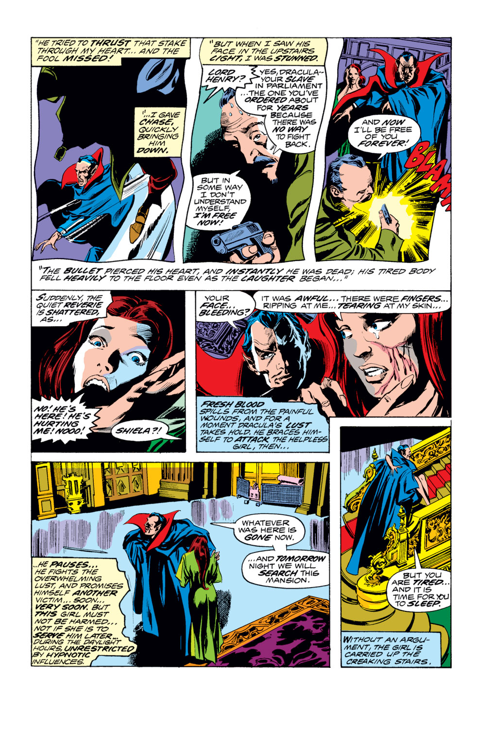 Read online Tomb of Dracula (1972) comic -  Issue #23 - 5