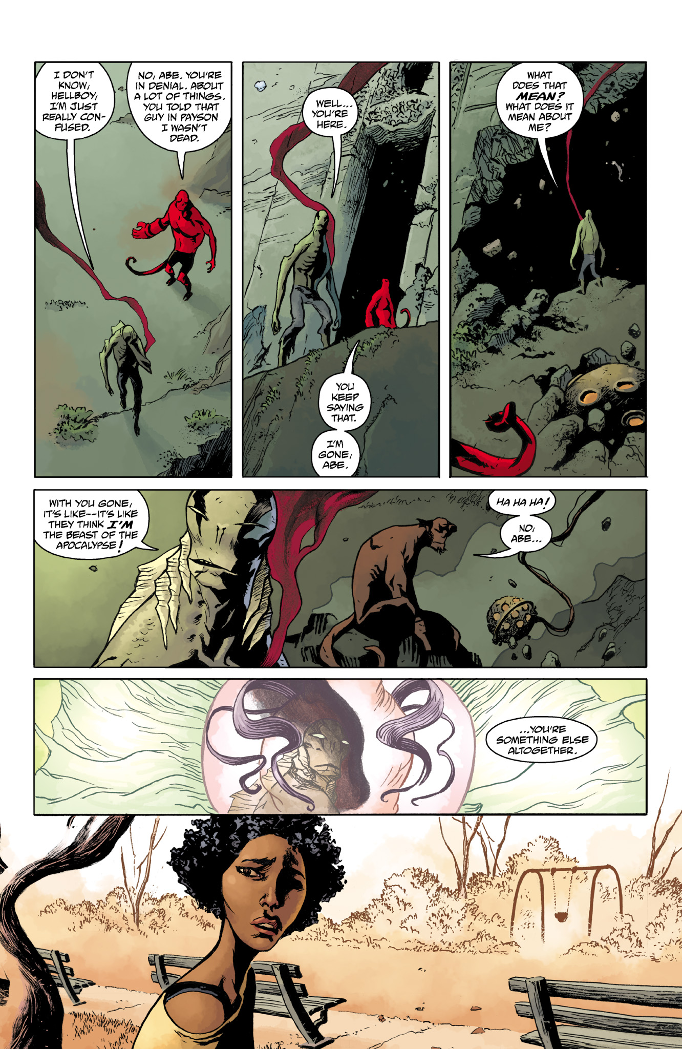 Read online Abe Sapien comic -  Issue #14 - 17