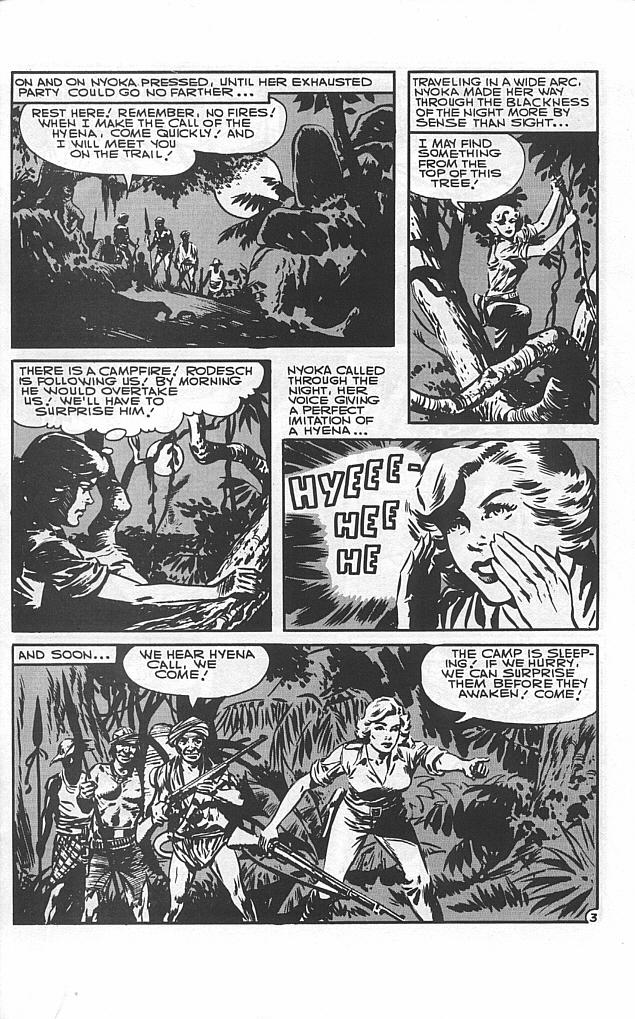 Read online The Further Adventures of Nyoka the Jungle Girl comic -  Issue #4 - 21