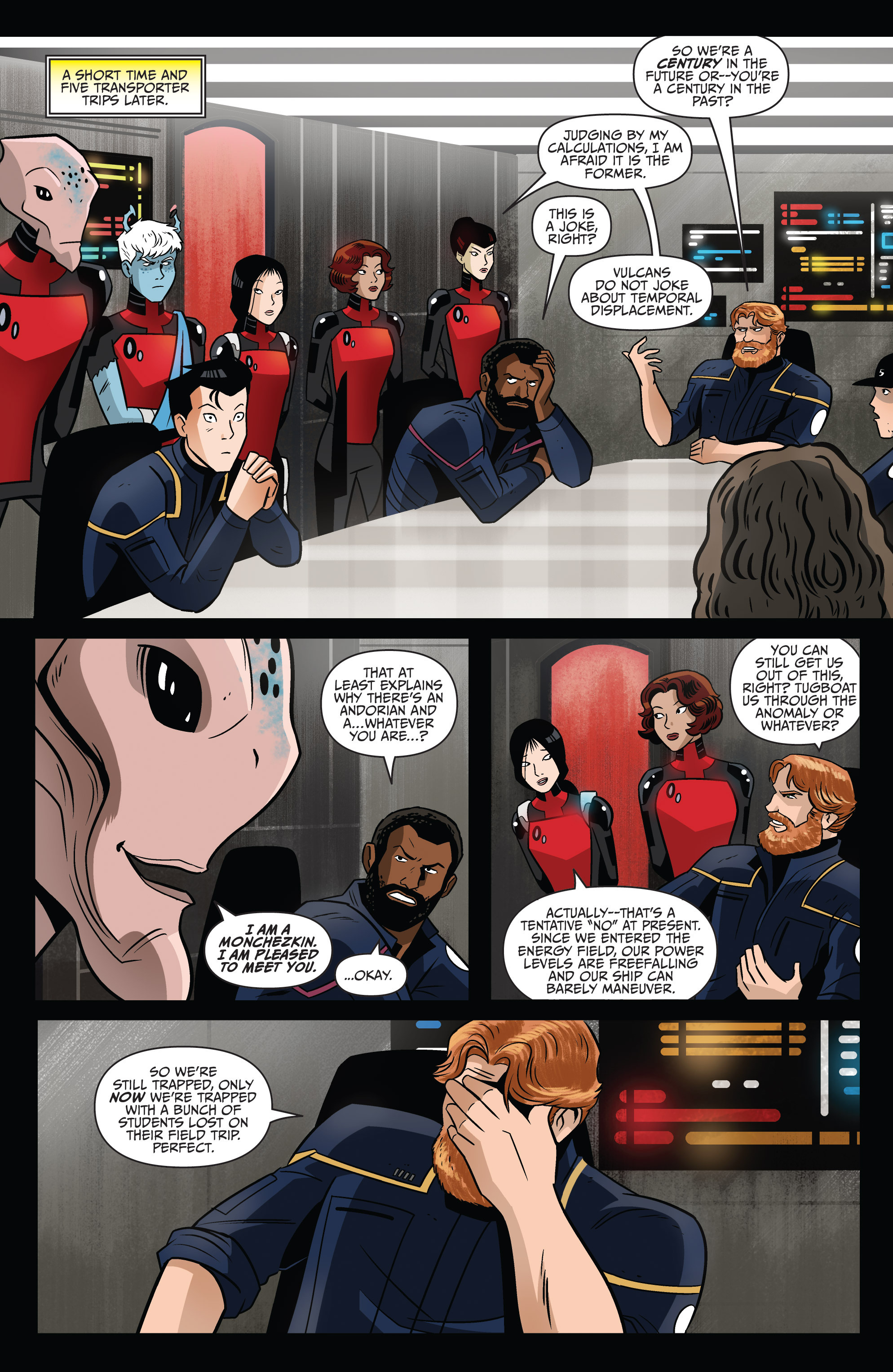 Read online Star Trek: Starfleet Academy (2015) comic -  Issue #5 - 5