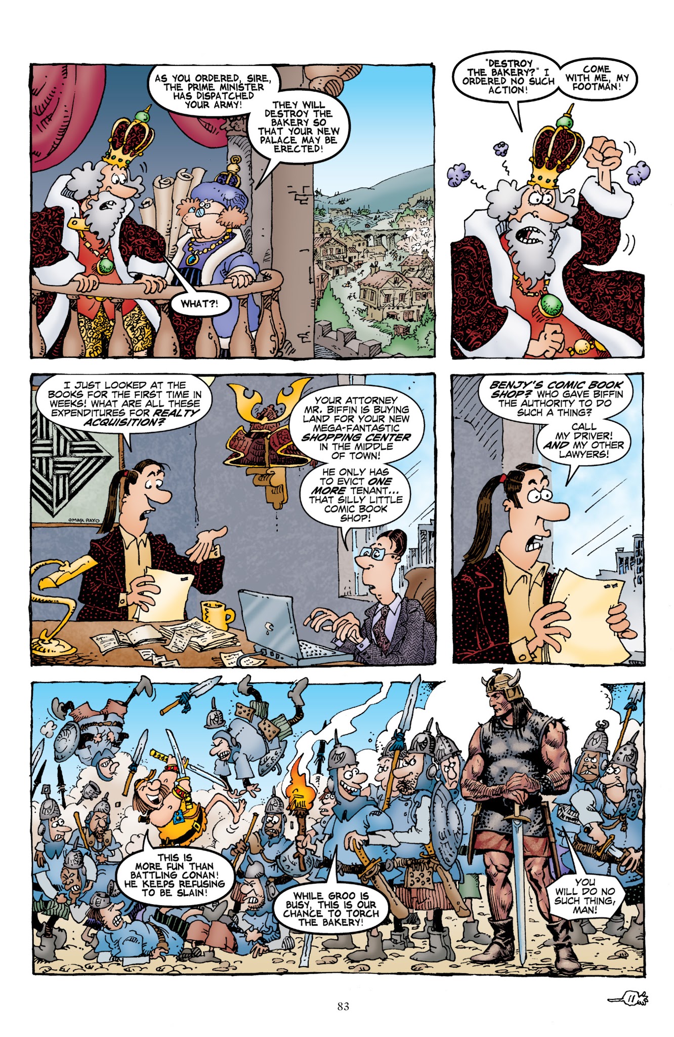 Read online Groo vs. Conan comic -  Issue # TPB - 85