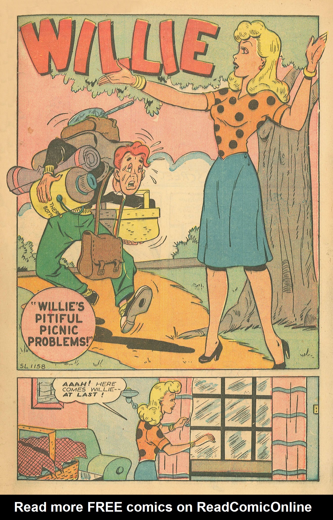 Read online Willie Comics (1946) comic -  Issue #6 - 13