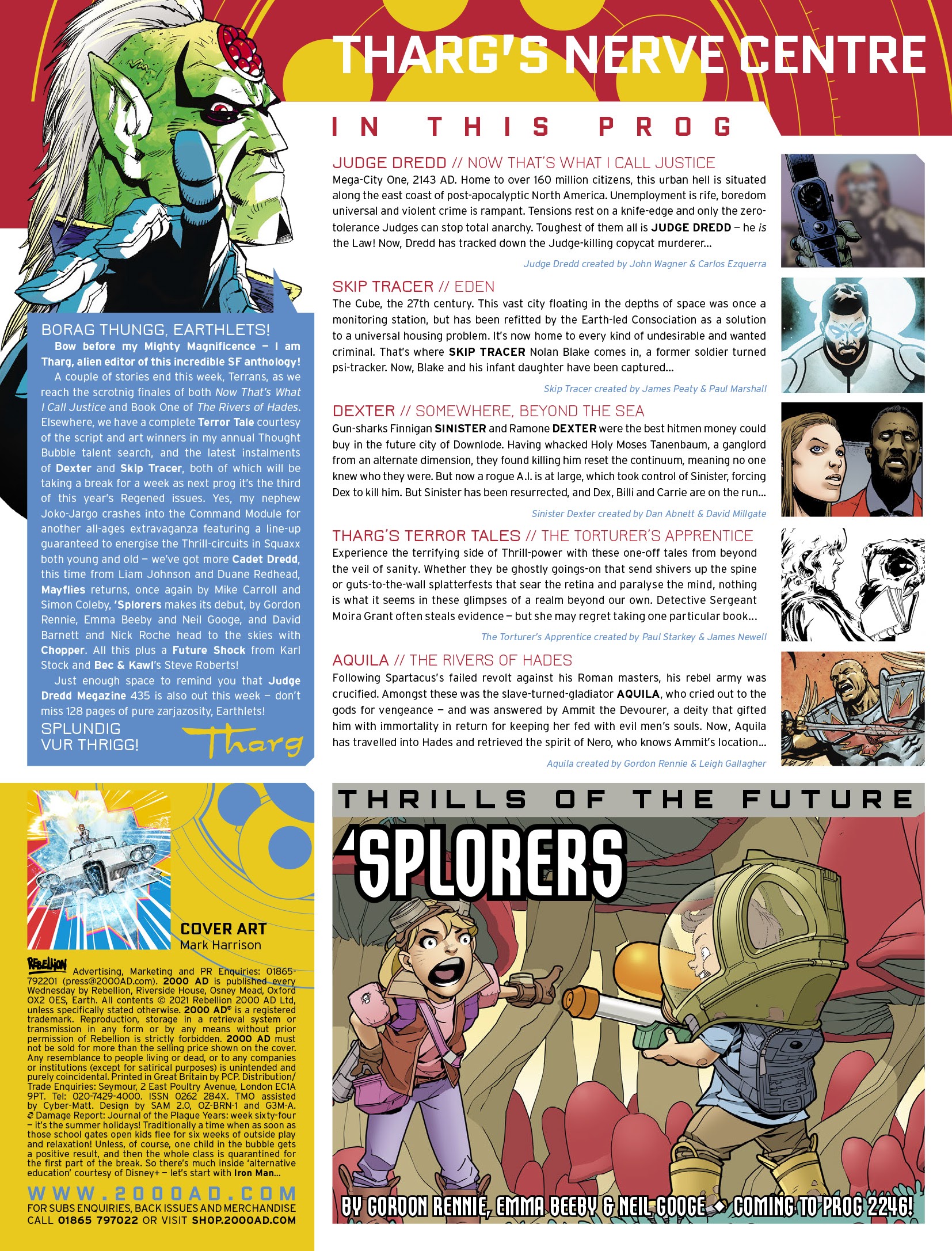 Read online 2000 AD comic -  Issue #2245 - 2